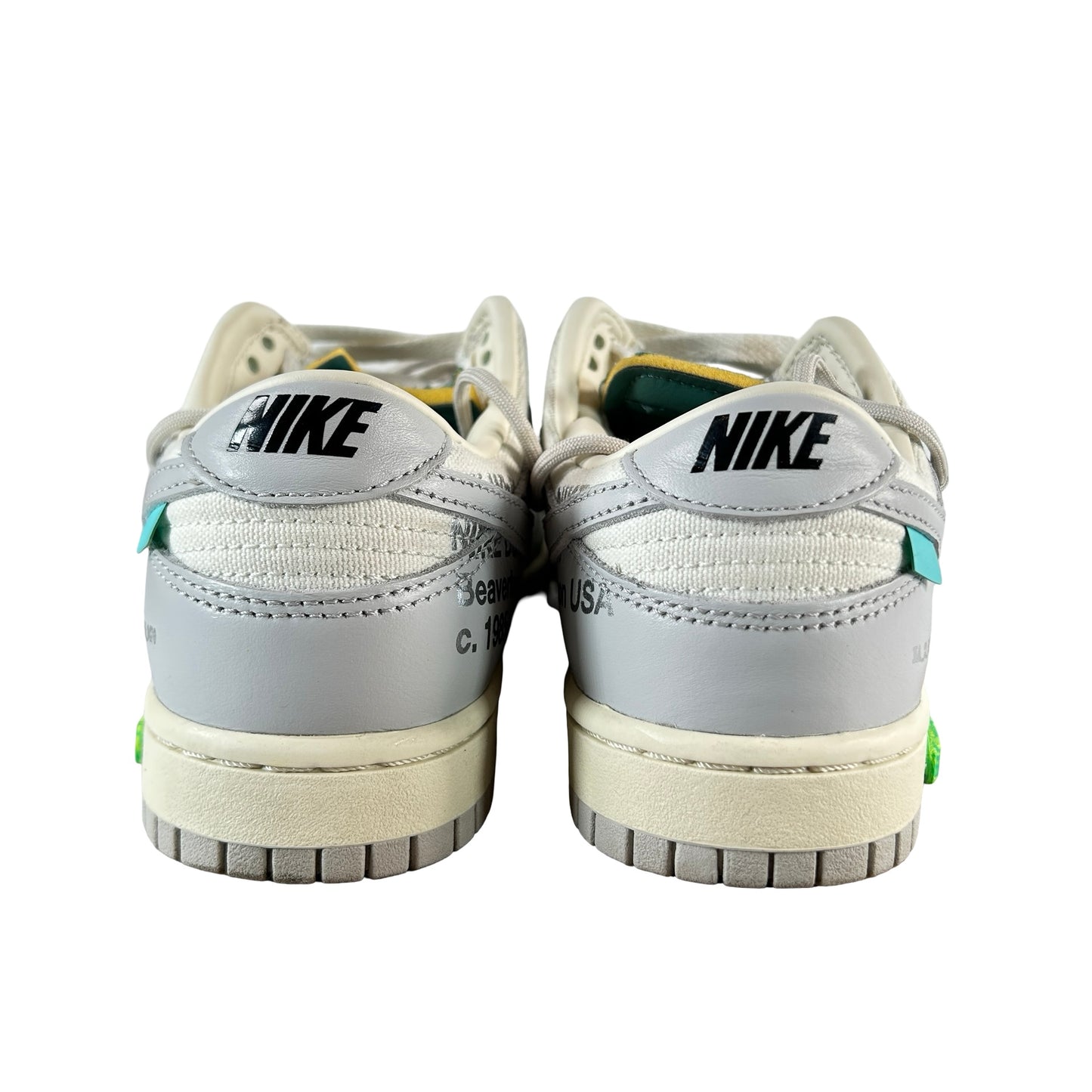 DM1602 117 Nike Dunk Low Off-White Lot 42 [USED] - 6.5 M (Used)