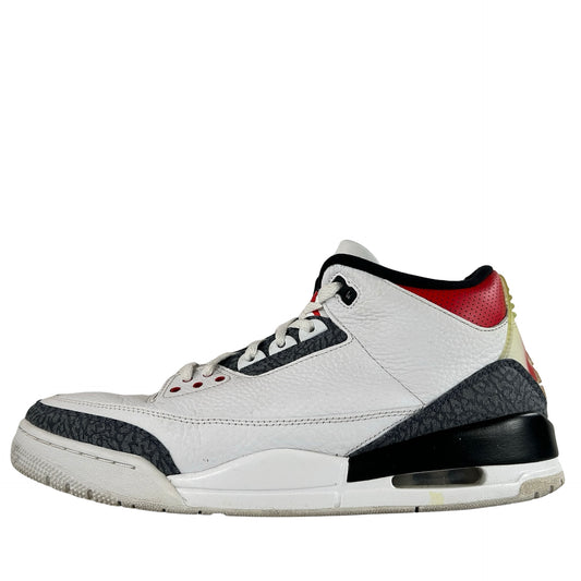 CZ6431 100 Jordan 3 Retro SE Fire Red Denim (2020) [USED] - 13 M (Used2)