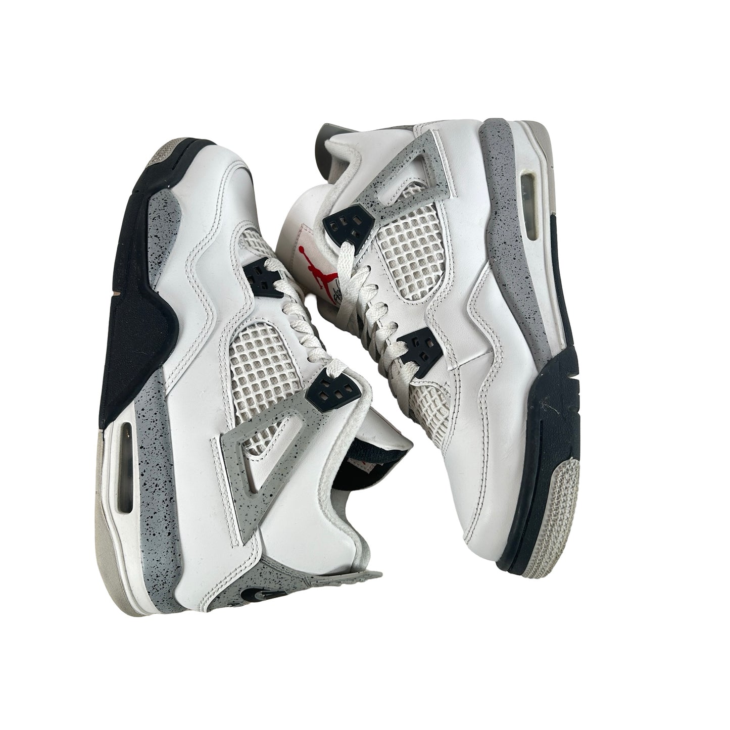 IB4171 100 Jordan 4 Retro White Cement (2025) (GS) [USED] - 6.5 Y (Used2)