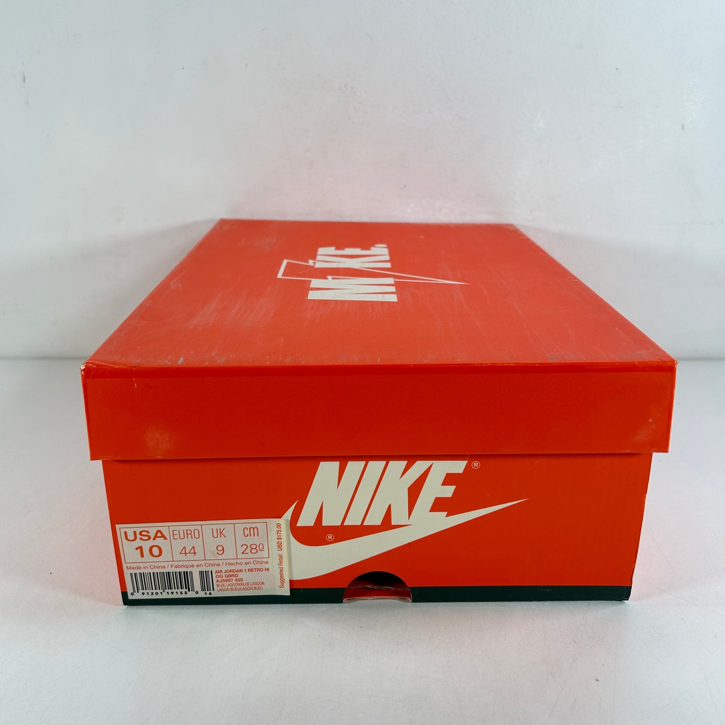 AJ5997 455 Jordan 1 Retro High Gatorade Blue Lagoon [USED] - 10 M (VNDS)