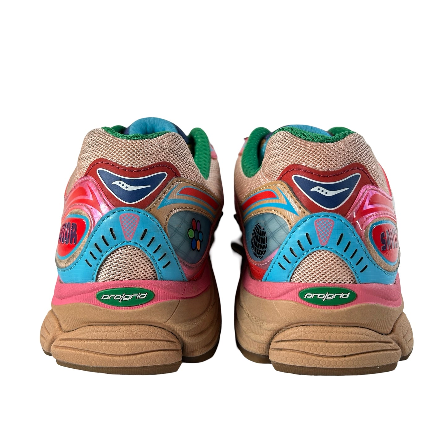 S70864 2 Saucony ProGrid Omni 9 Jae Tips To Do List Tan [USED] - 9.5 M (Used)