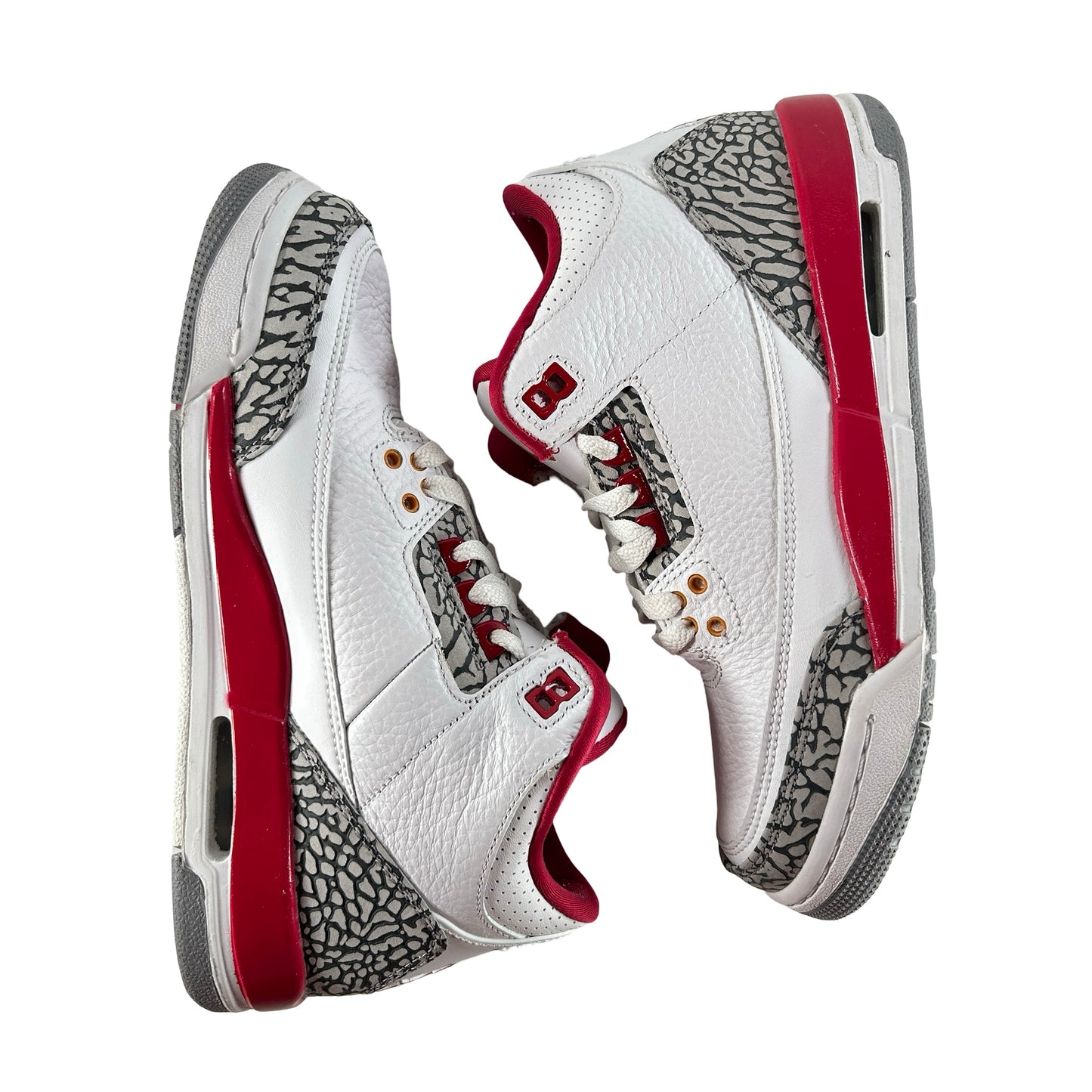 398614 126 Jordan 3 Retro Cardinal (GS) [USED] - 6.5 Y (Used)
