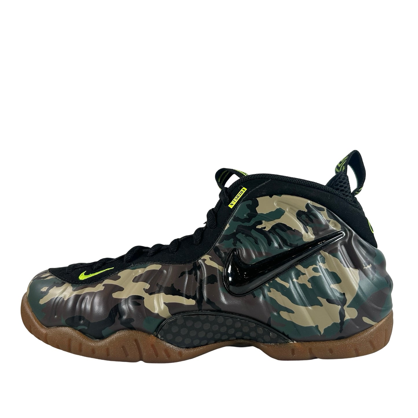 587547 300 Nike Air Foamposite Pro Army Camo [USED] - 8.5 M (Used)