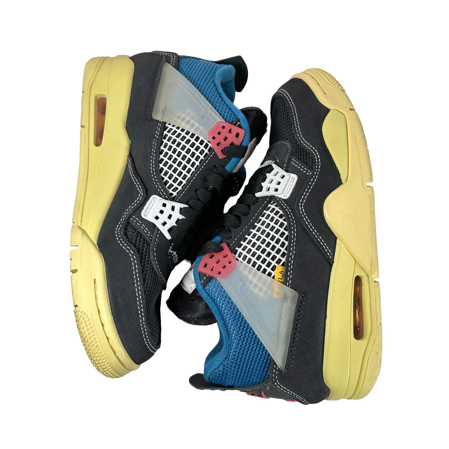 DC9533 001 Jordan 4 Retro Union Off Noir [USED] - 4 M (Used)