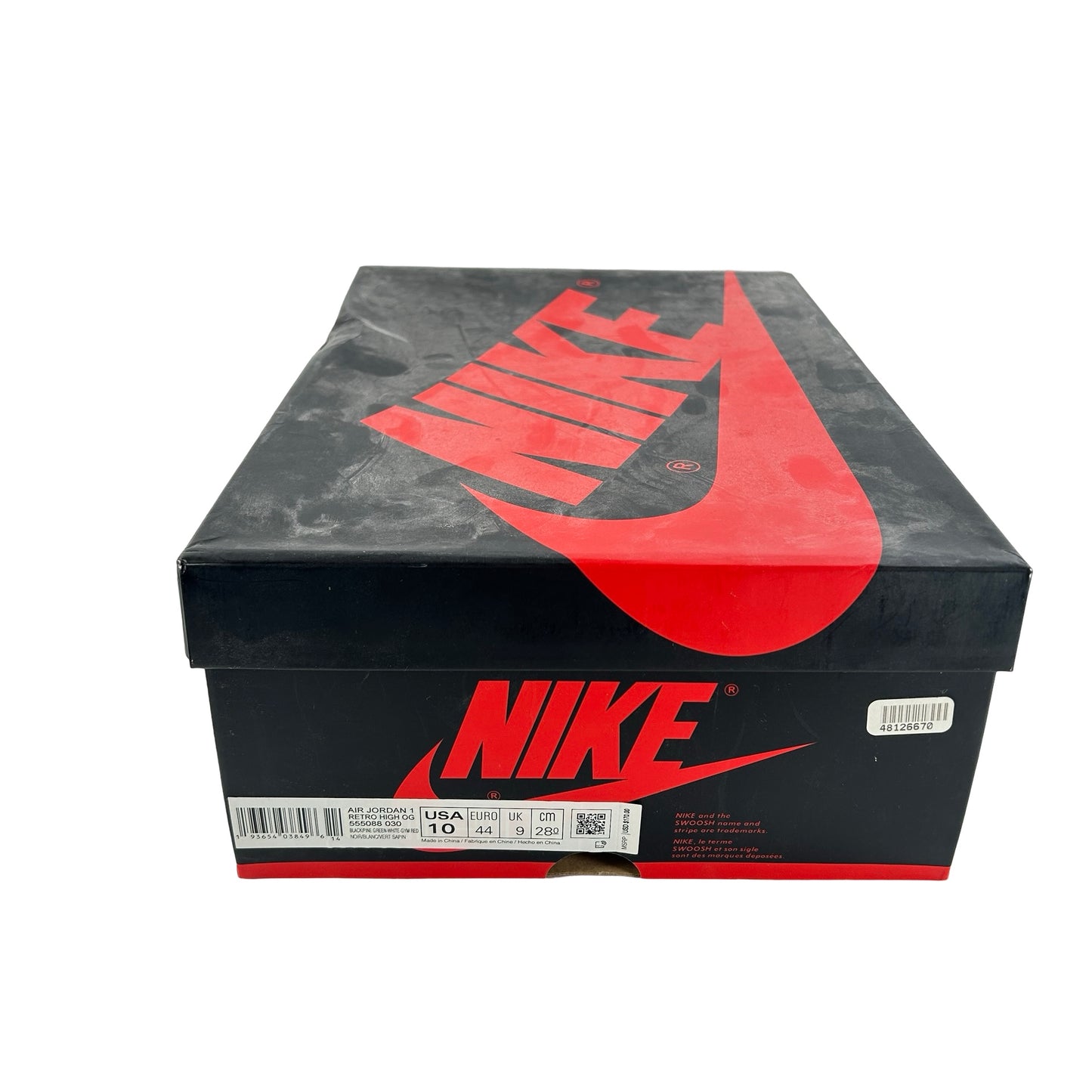555088 030 Jordan 1 Pine Green 2.0 [USED] - 10 M (Used)