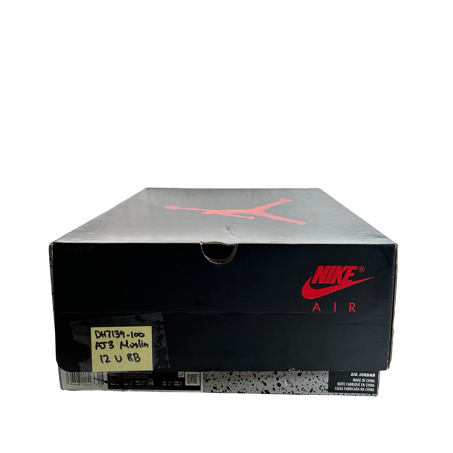 DH7139 100 Jordan 3 Retro Muslin [USED] - 12 M (Used) (Replace Box)