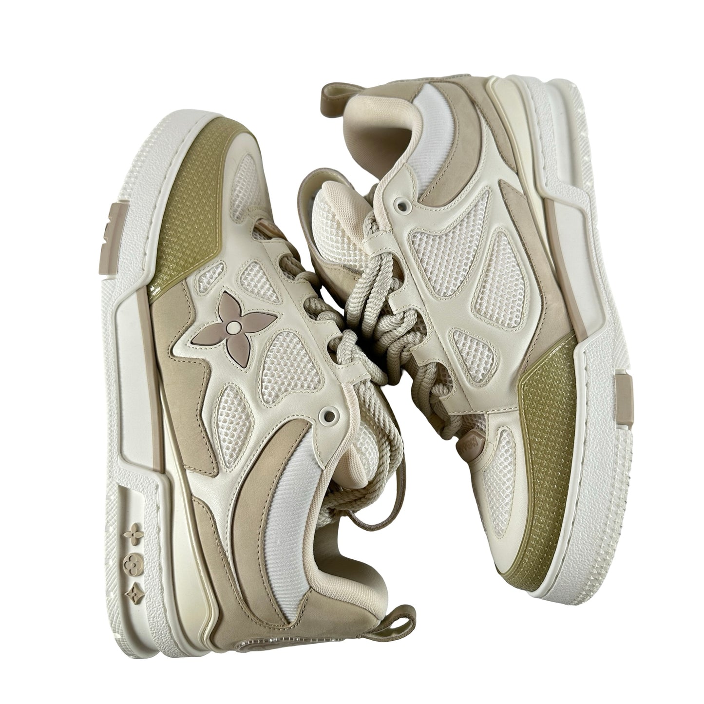 Louis Vuitton LV Skate Sneaker Beige White [USED] - LV 8 (US 9.5)