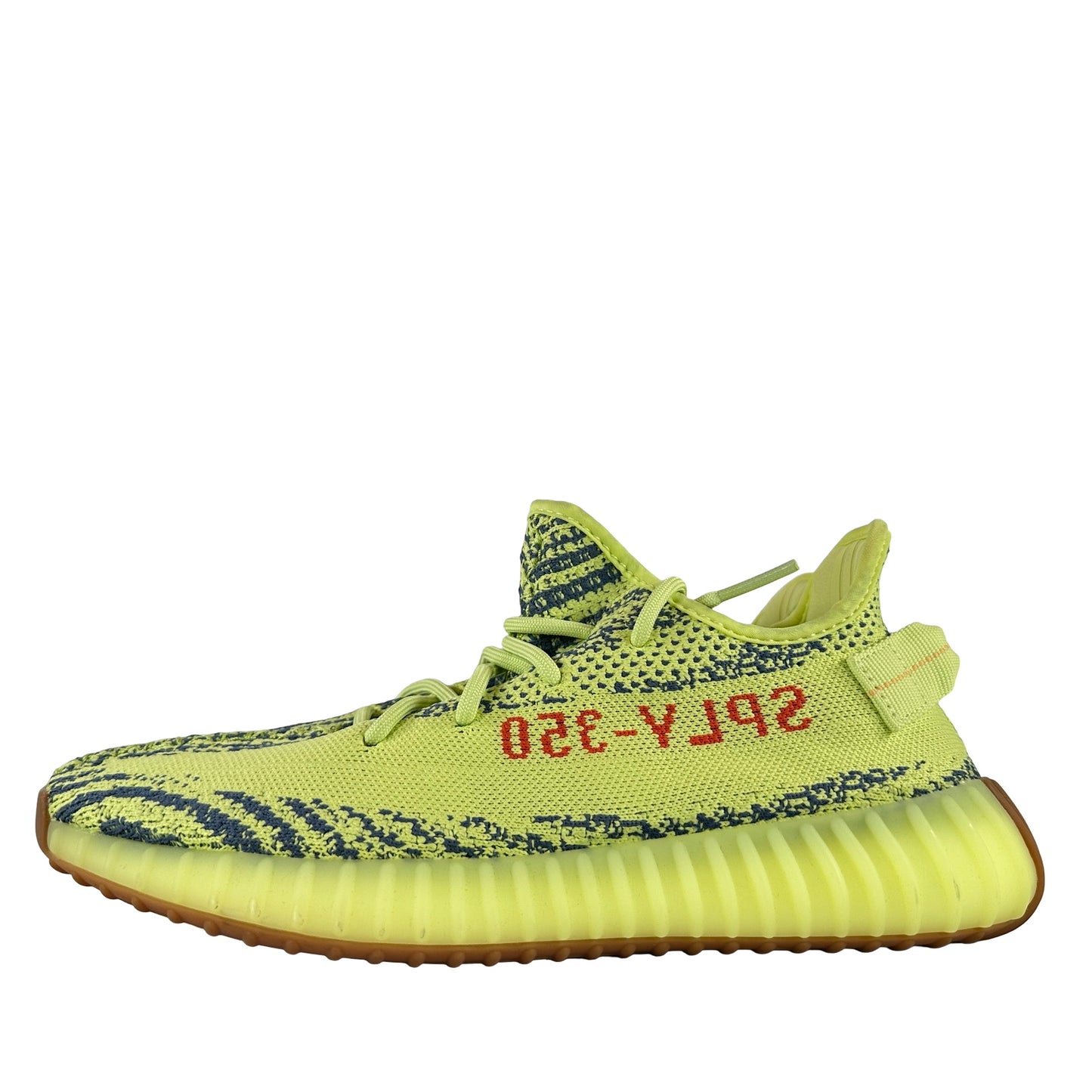 B37572 adidas Yeezy Boost 350 V2 Semi Frozen Yellow [USED] - 9 M (Used) (Replace Box)