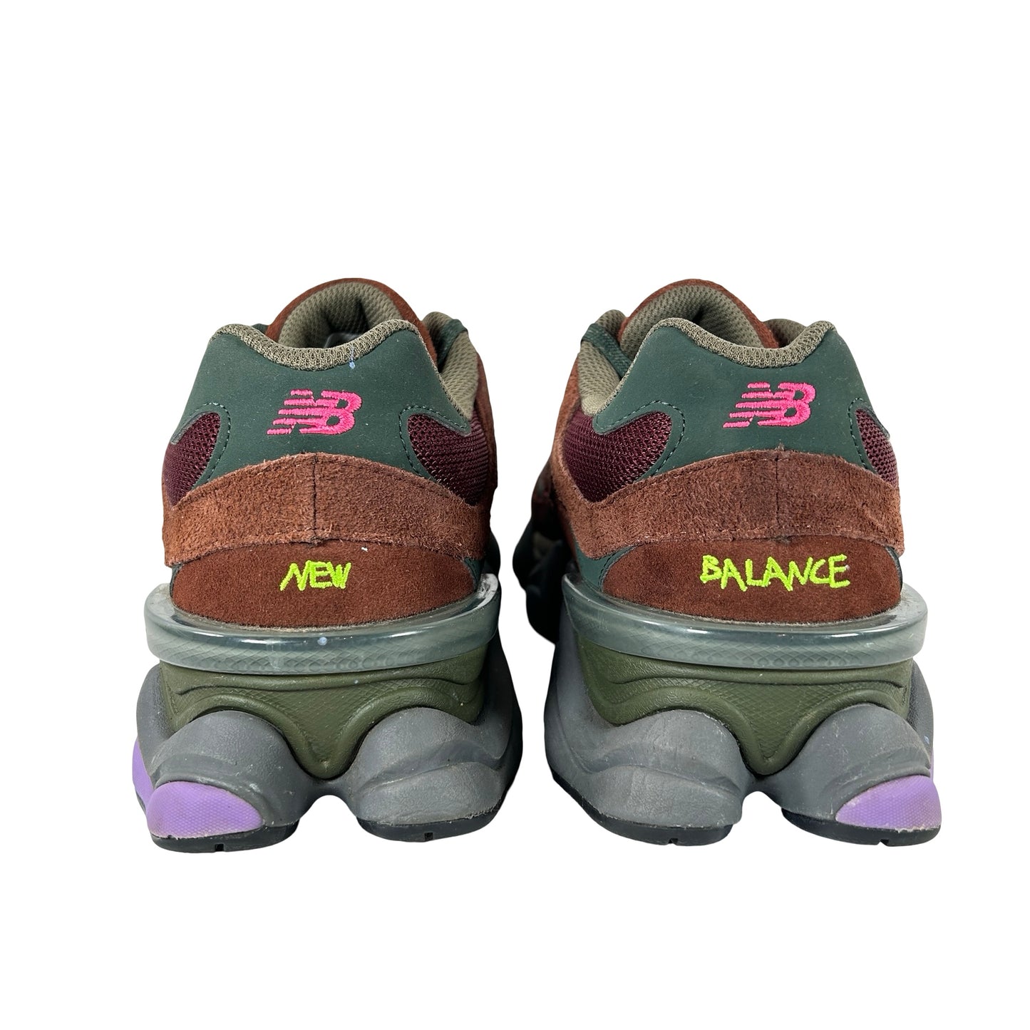 U9060BUR New Balance 9060 Rich Oak Burgundy [USED] - 11 M (Used2)