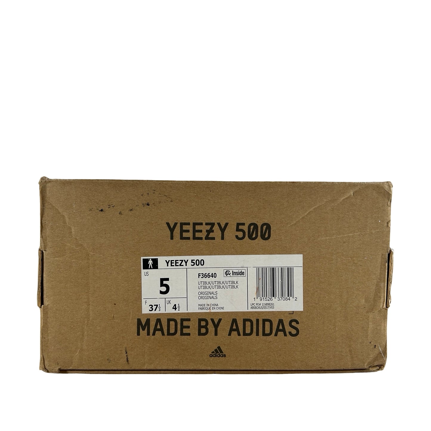 F36640 Adidas Yeezy 500 Utility Black [USED] - 5 M (Used)