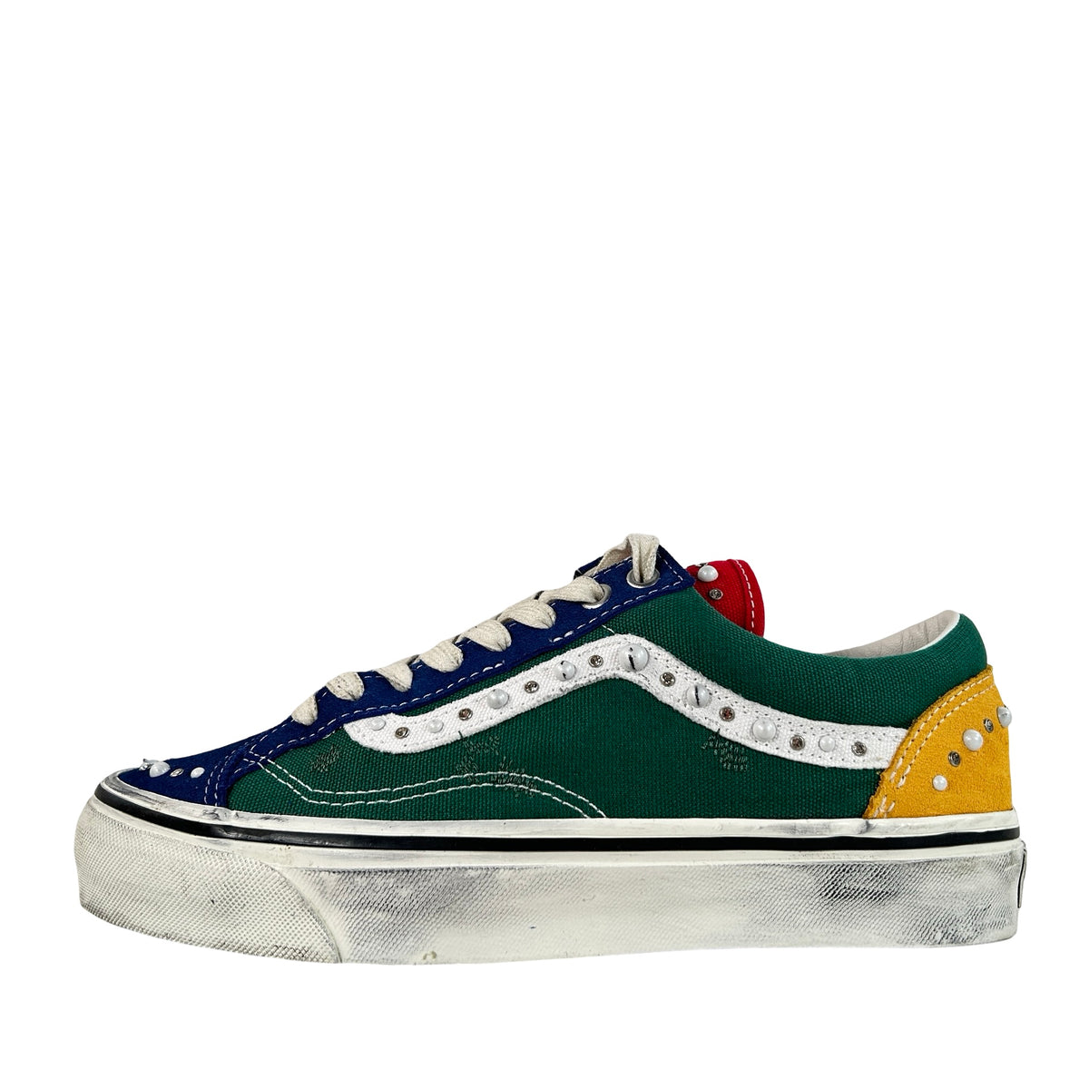 VN000E8VBGK Vans LX Old Skool 36 Pearlized Pack Yacht Club [USED] - 8 M (Used)