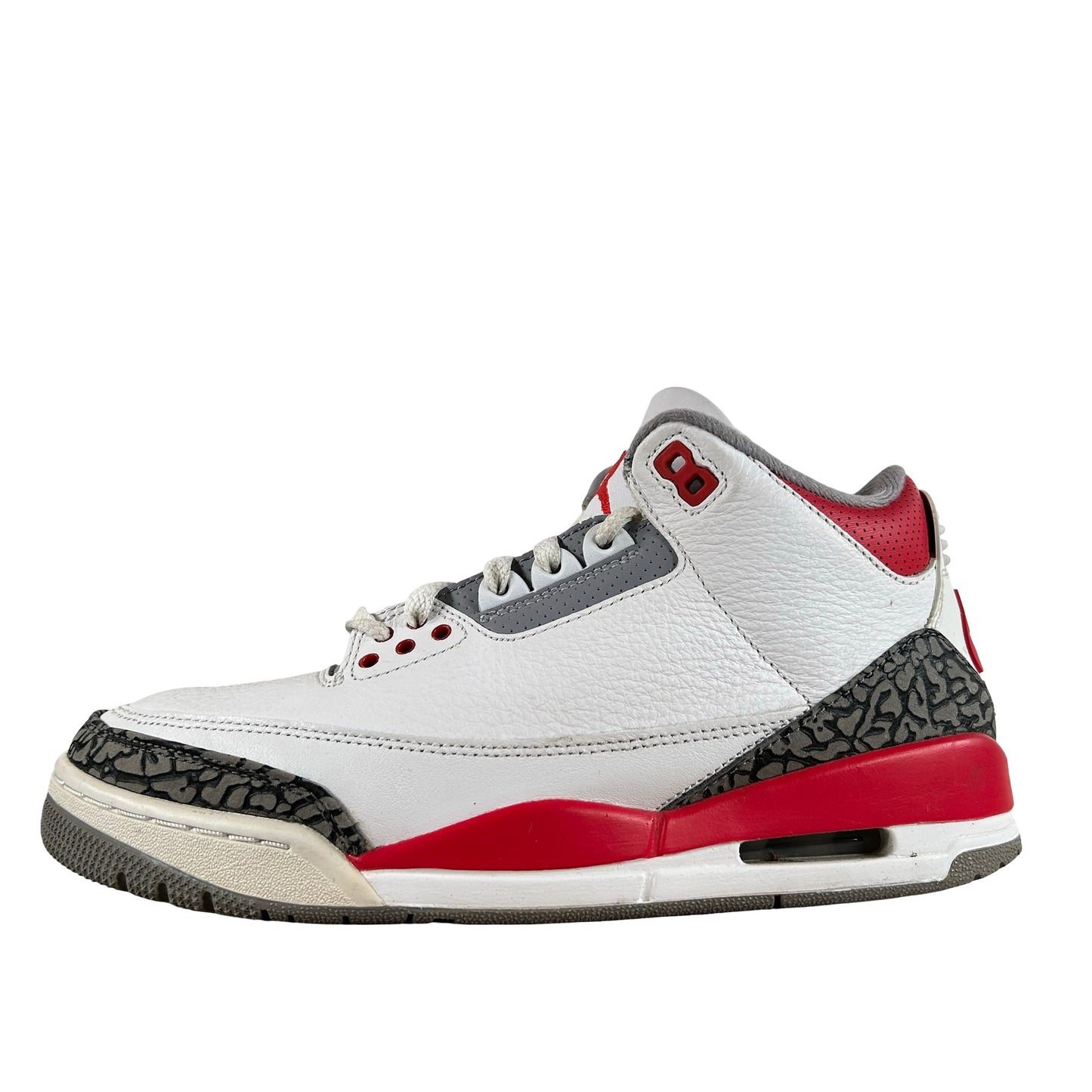 DN3707 160 Jordan 3 Retro Fire Red (2022) [USED] - 8 M (Used5)