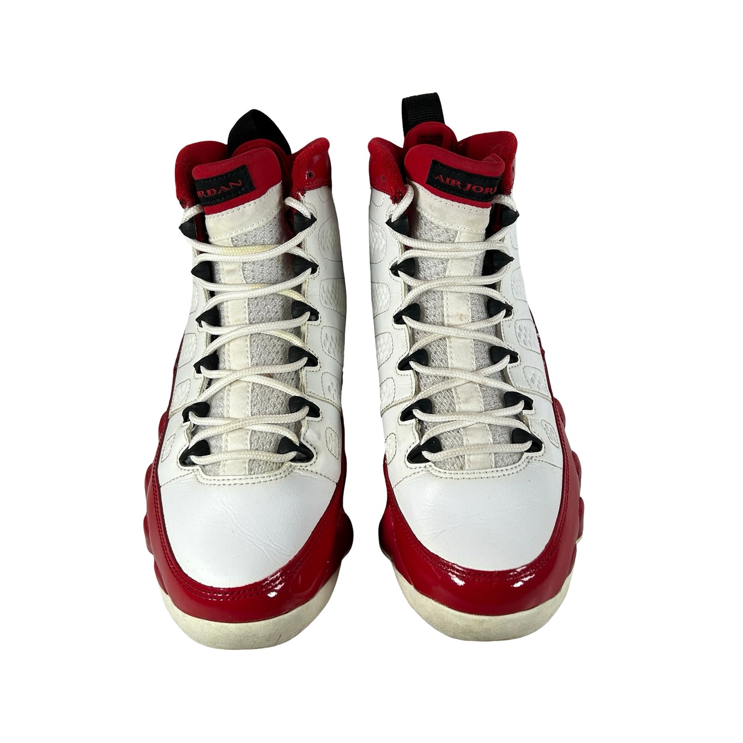 302370 160 Jordan 9 Retro White Gym Red [USED] - 7.5 M (Used)