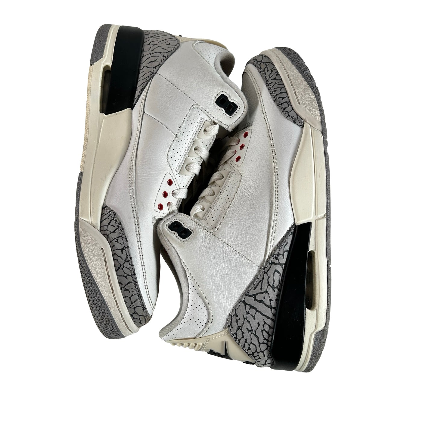 DN3707 100 Jordan 3 Retro White Cement Reimagined [USED] - 9.5 M (Used18)