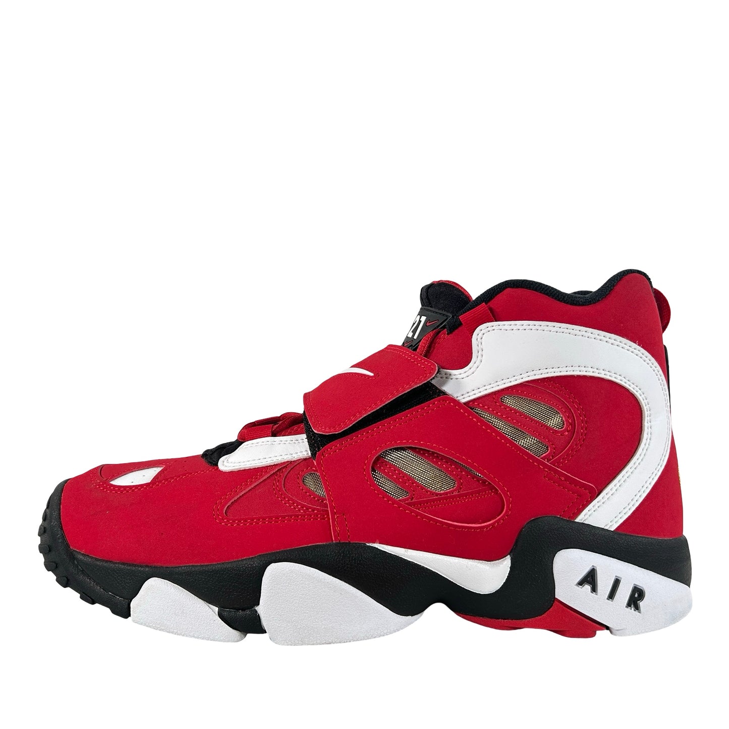 HQ2631 600 Nike Air Diamond Turf 2 Red Gold (2026) [USED] - 11.5 M (Used) (No Box)