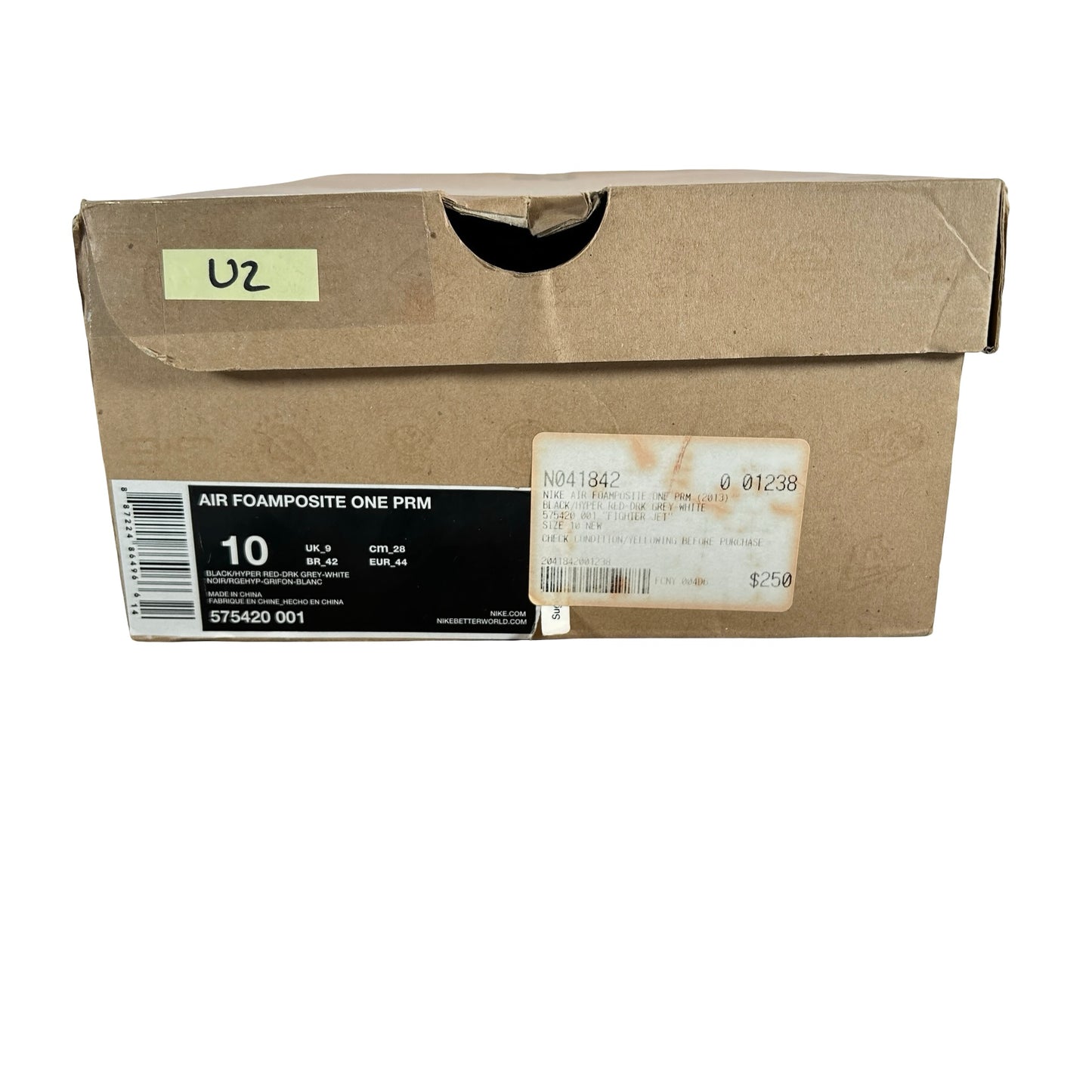 575420 001 Nike Air Foamposite One Fighter Jet [USED] - 10 M (Used2)