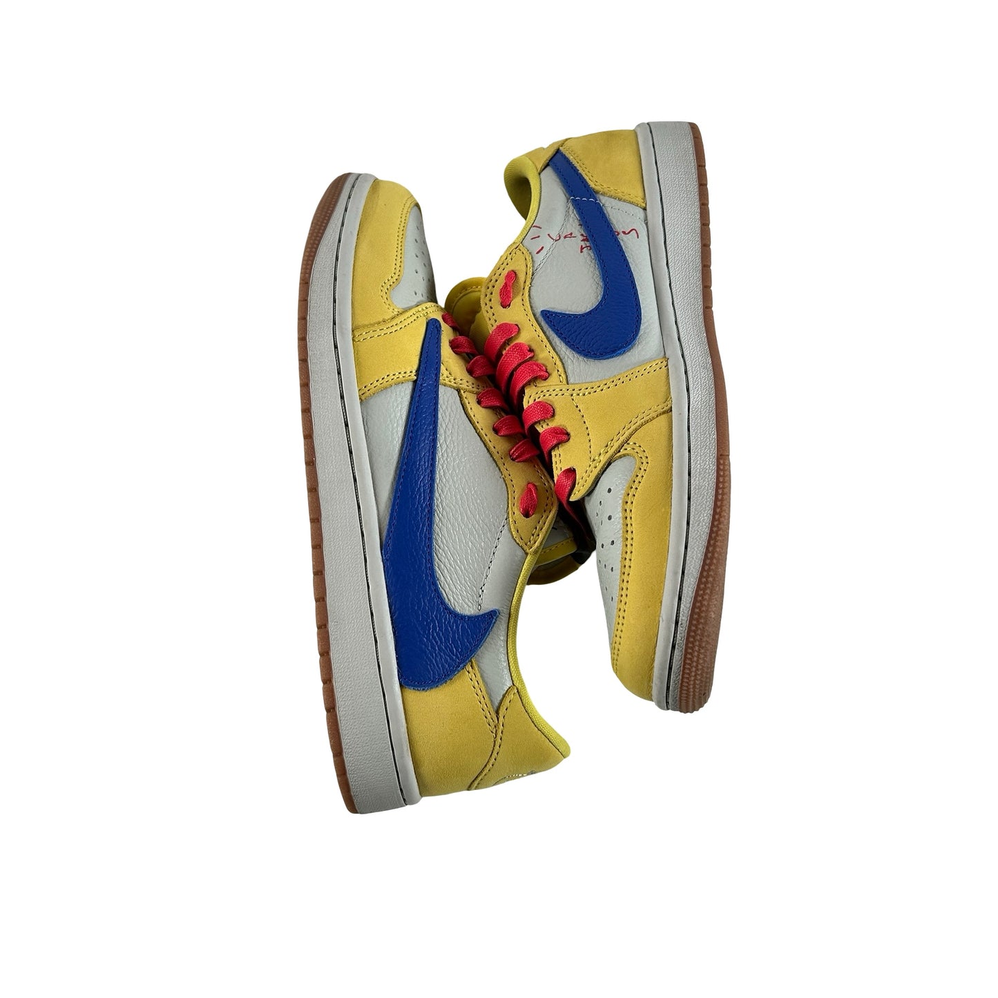 DZ4137 700 Jordan 1 Retro Low OG SP Travis Scott Canary (Women's) [USED] - 8.5 W (Used4)