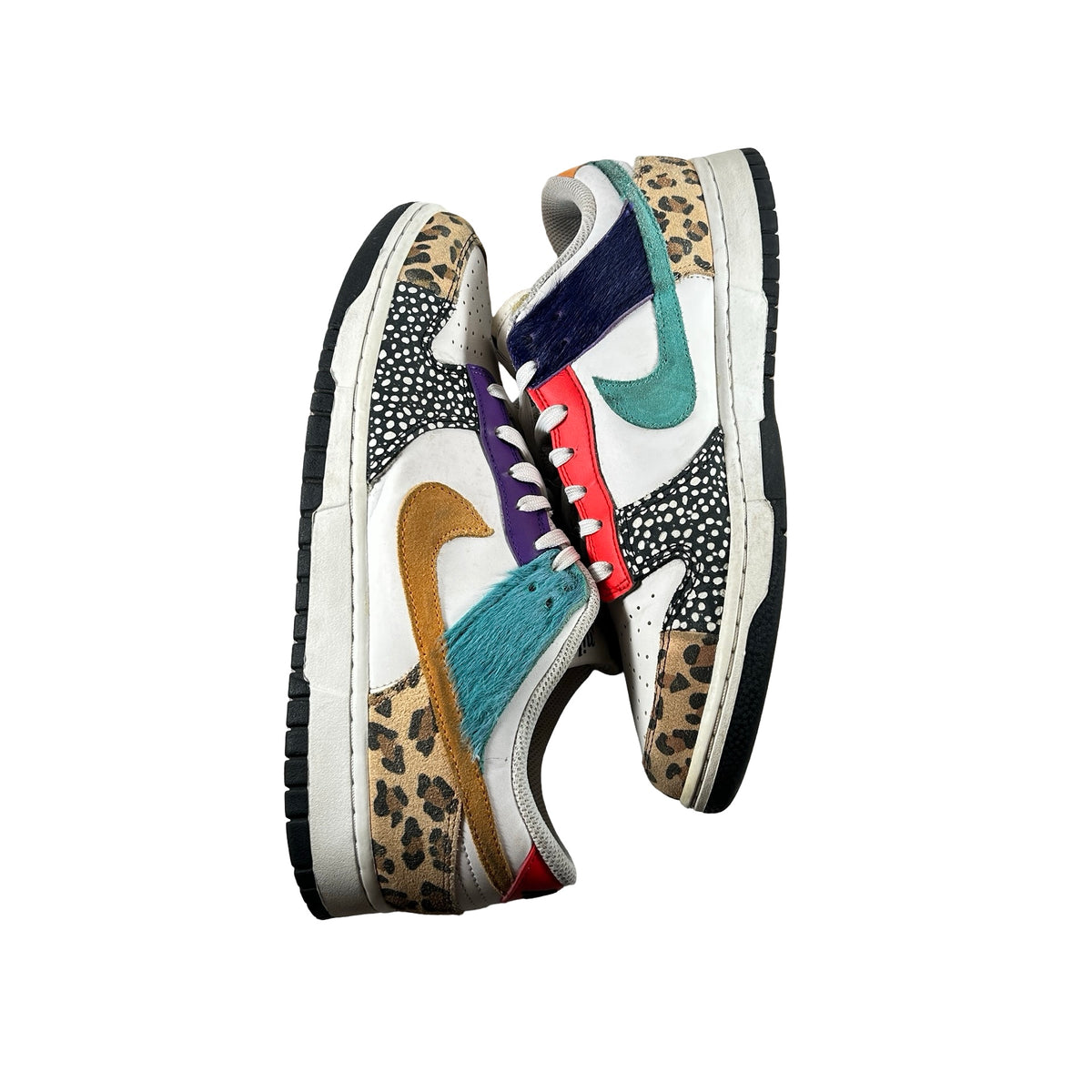 DN3866 100 Nike Dunk Low Safari Mix [USED] - 11 W (Used) (Replace Box)