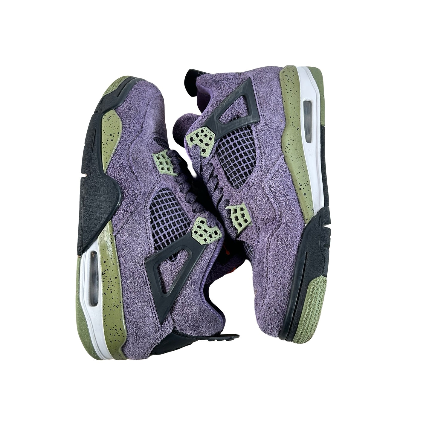 AQ9129 500 Jordan 4 Retro Canyon Purple [USED] - 7 W (Used2) (No Insoles)