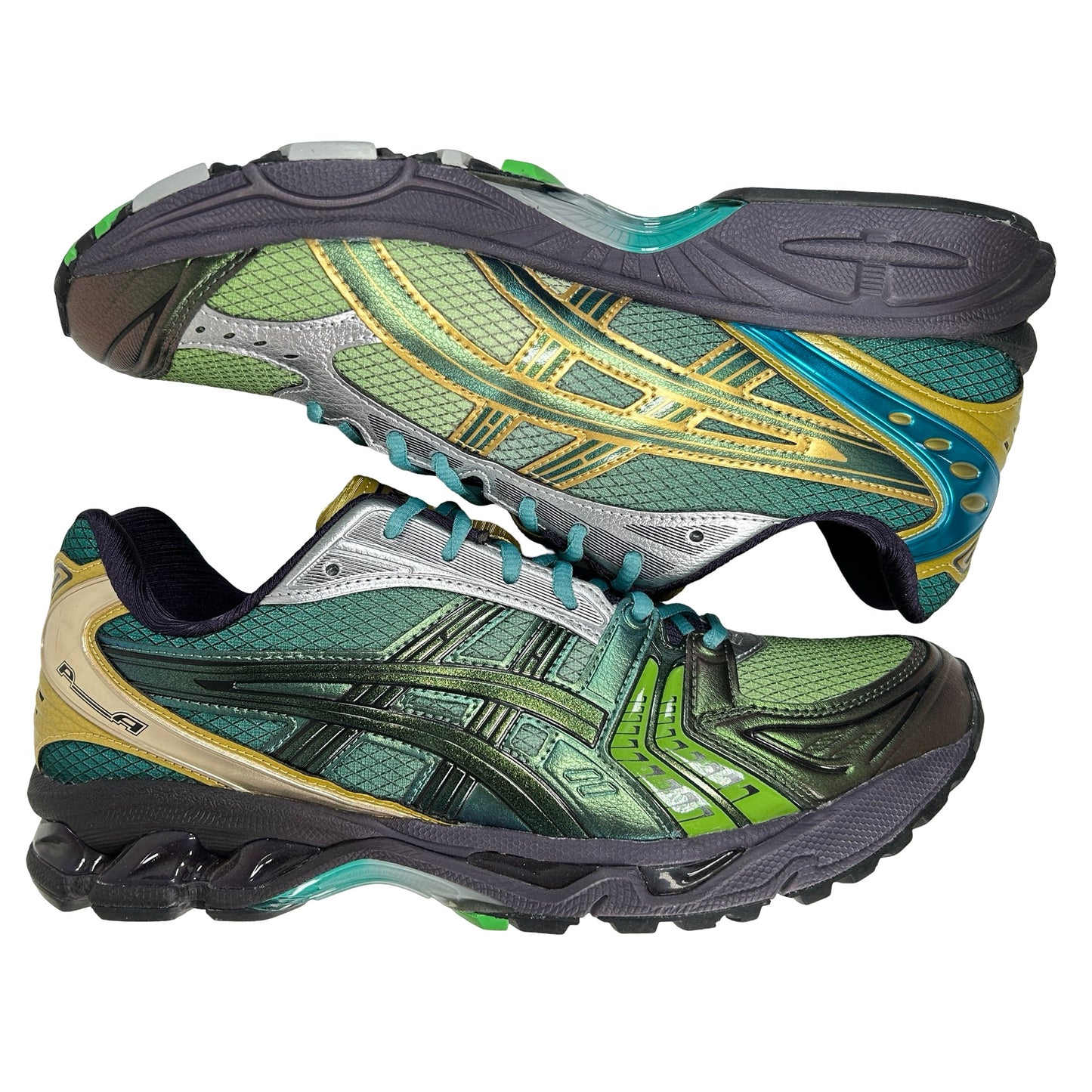 1203A639 300 ASICS Gel-Kayano 14 P. Andrade Gradation Green [USED] - 10 M (Used)