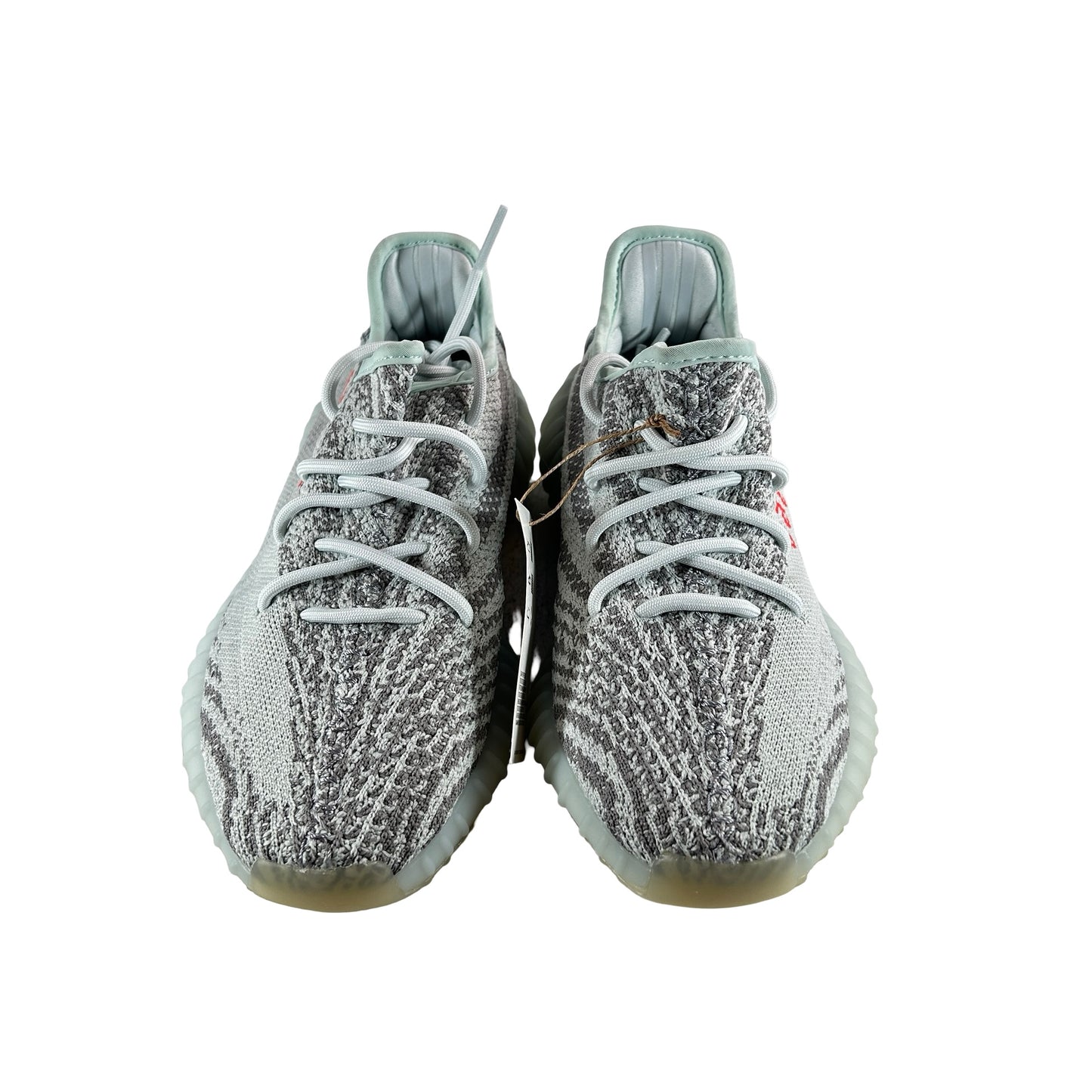 B37571 adidas Yeezy Boost 350 V2 Blue Tint (2017/2023) [CONDITIONAL] - 5. 5 M (Slight Yellowing)