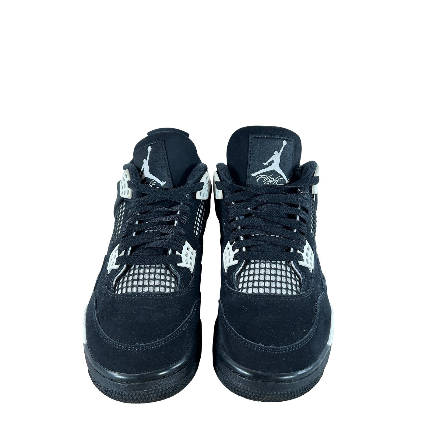 FQ8138 001  Jordan 4 Retro White Thunder [USED] - 9.5 M (Used13)
