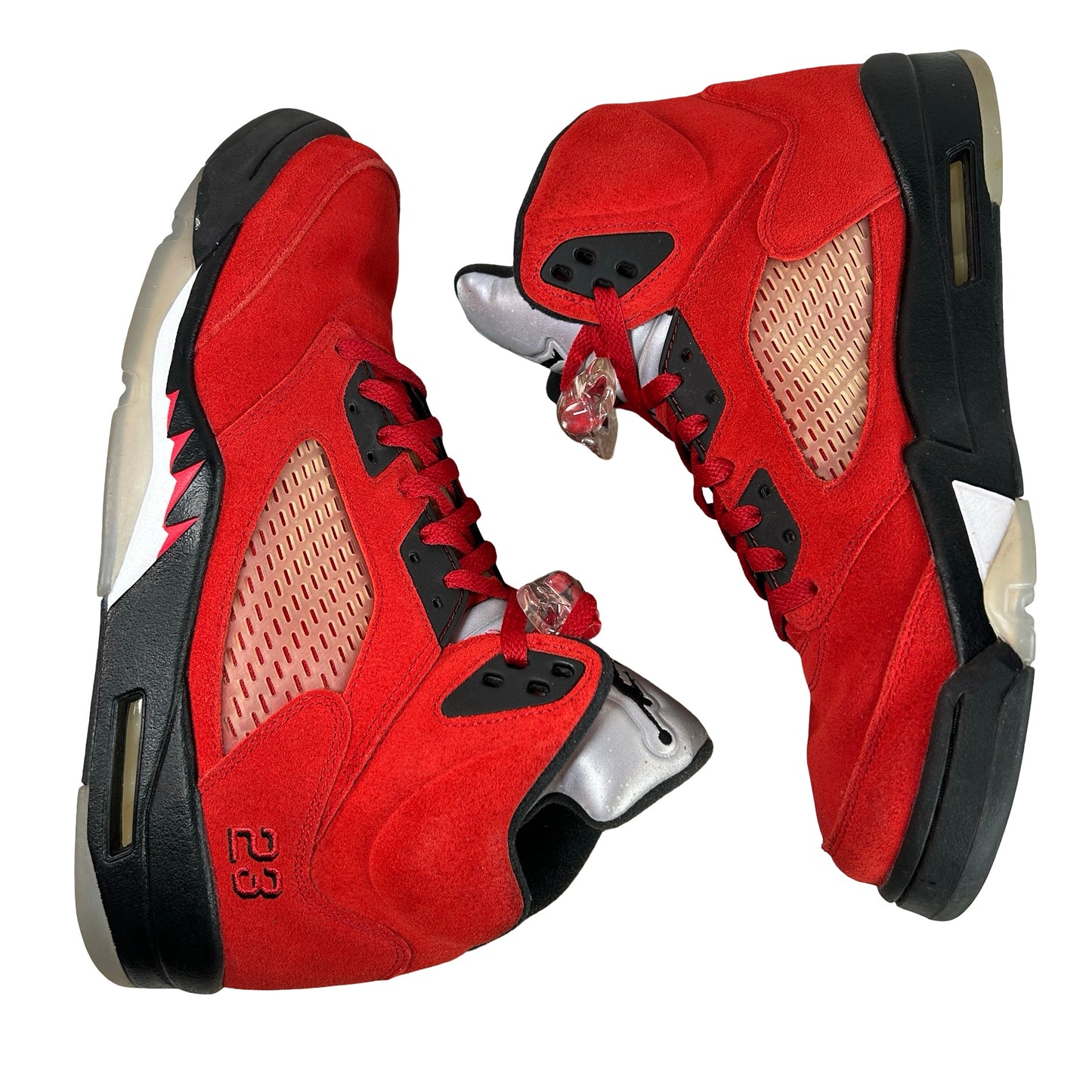 DD0587 600 Jordan 5 Raging Bull Red (2021) [USED] - 12 M (Used3) (No Insoles)