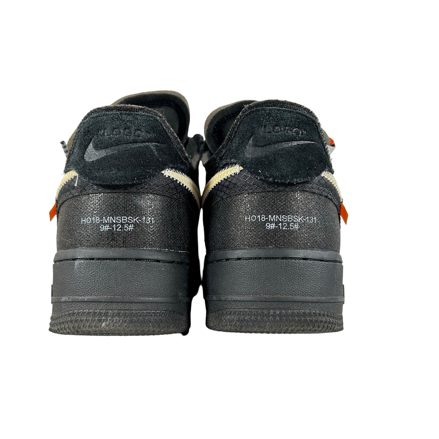 AO4606 001 Nike Air Force 1 Low Off-White Black White [USED] - 9 M (Used)