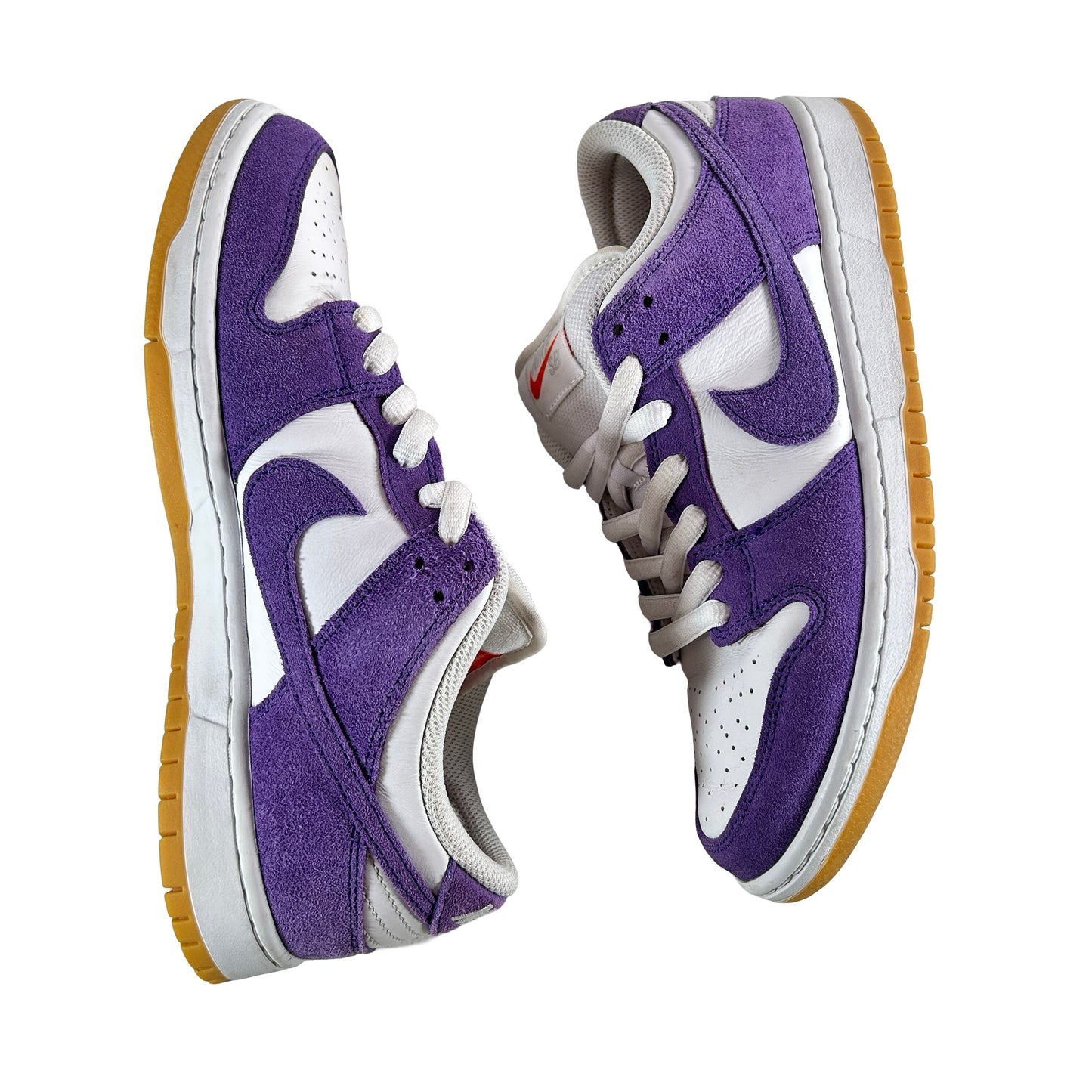 DV5464 500 Nike SB Dunk Low Pro ISO Orange Label Court Purple [USED] - 9 M (Used)