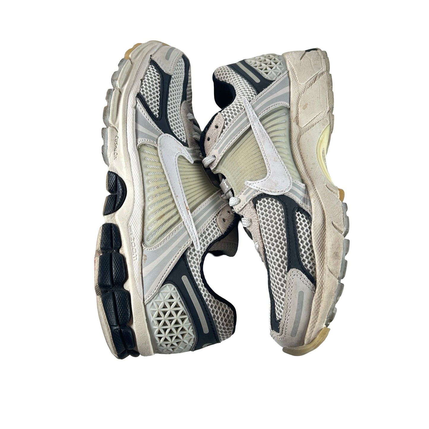 FN7649 110 Nike Zoom Vomero 5 Supersonic Light Bone Black [USED] - 8 M (Used) (No Box)