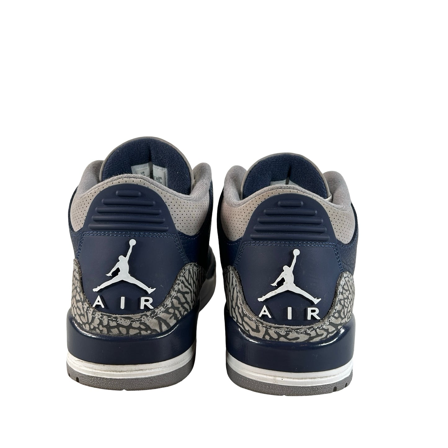 CT8532 401 Jordan 3 Georgetown [USED] - 10 M (Used) (No Box)