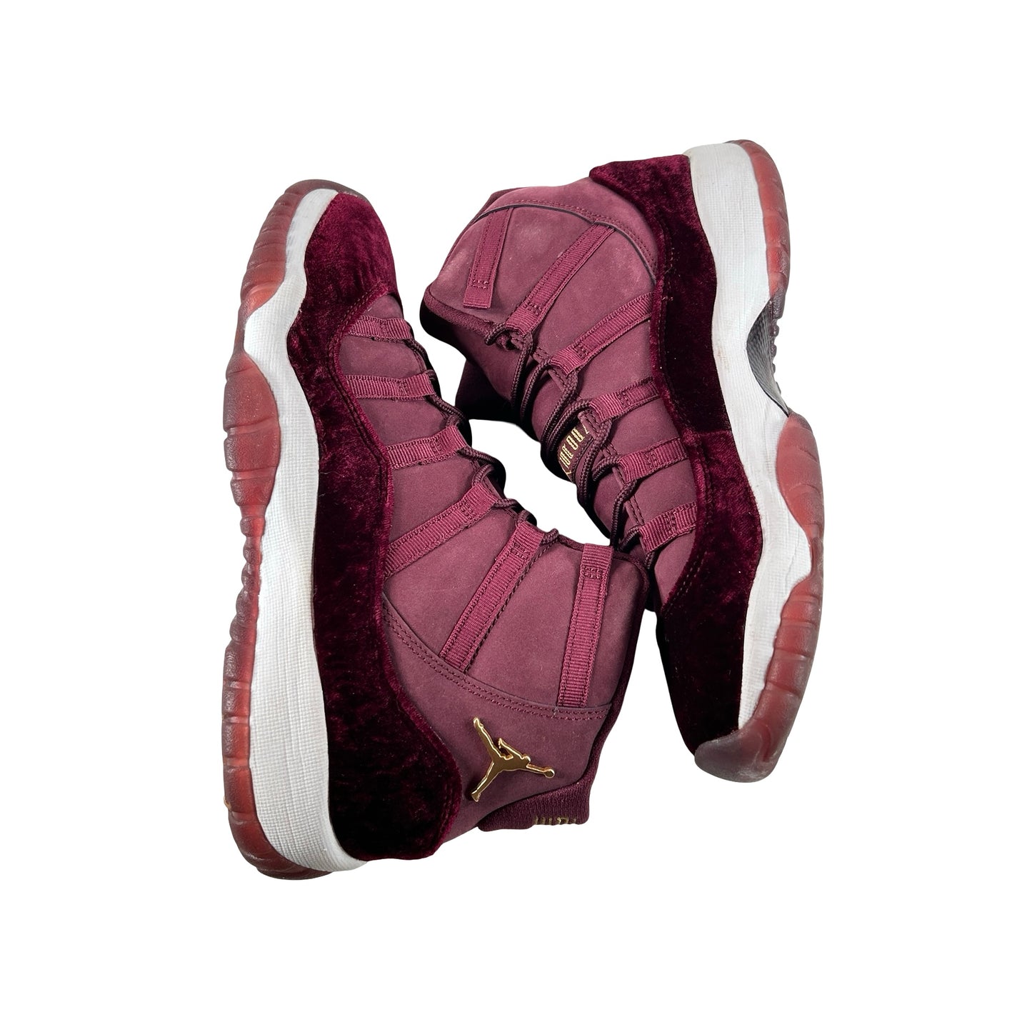 852625 650 Jordan 11 Retro Heiress Night Maroon (GS) [USED] - 7.5 Y (Used)