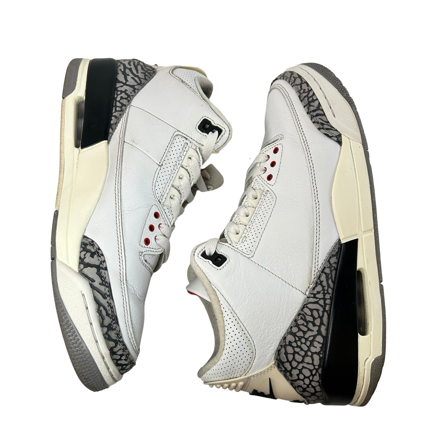 DN3707 100 Jordan 3 Retro White Cement Reimagined [USED] - 9 M (Used8)