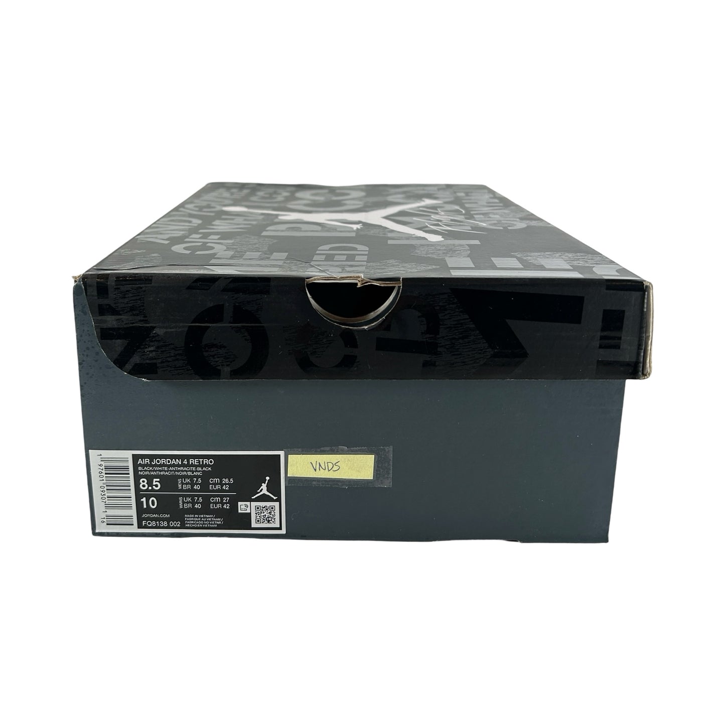 FQ8138 002 Jordan 4 Retro Fear (2024) [USED] - 8.5 M (VNDS)