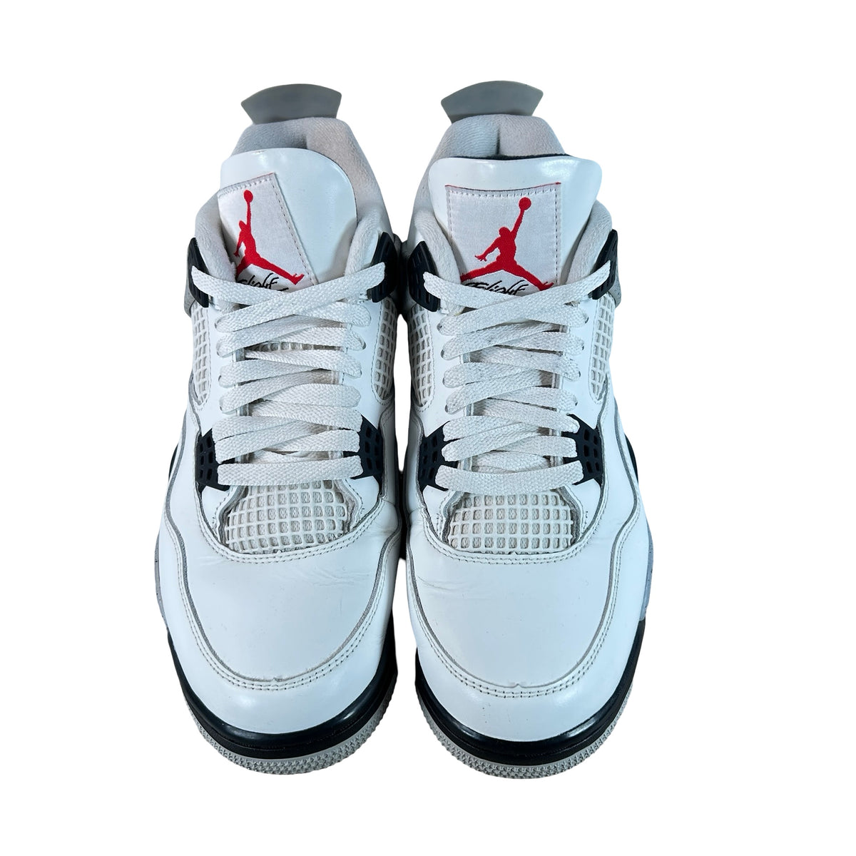 FV5029 100 Jordan 4 Retro White Cement (2025) [USED] - 9.5 M (Used2) (No Box2)