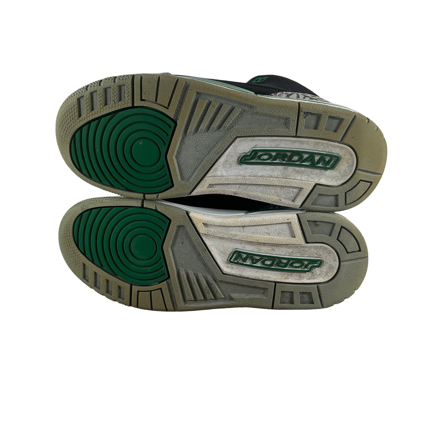 398614 030 Jordan 3 Retro Pine Green (GS) [USED] - 4.5 Y (Used) (No Box)