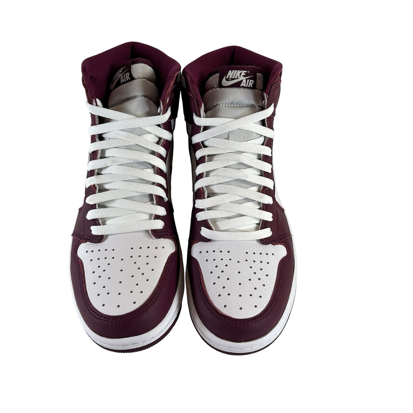 555088 611 Jordan 1 Retro High OG Bordeaux [USED] - 10 M (Used) (Replace Box)