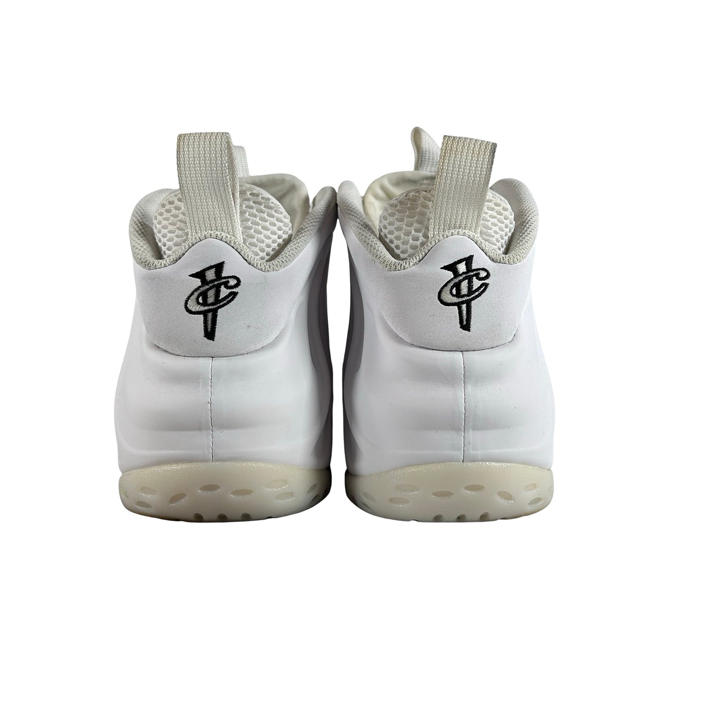 HJ5195 100 Nike Air Foamposite One Triple White [USED] - 11.5 M (Used)