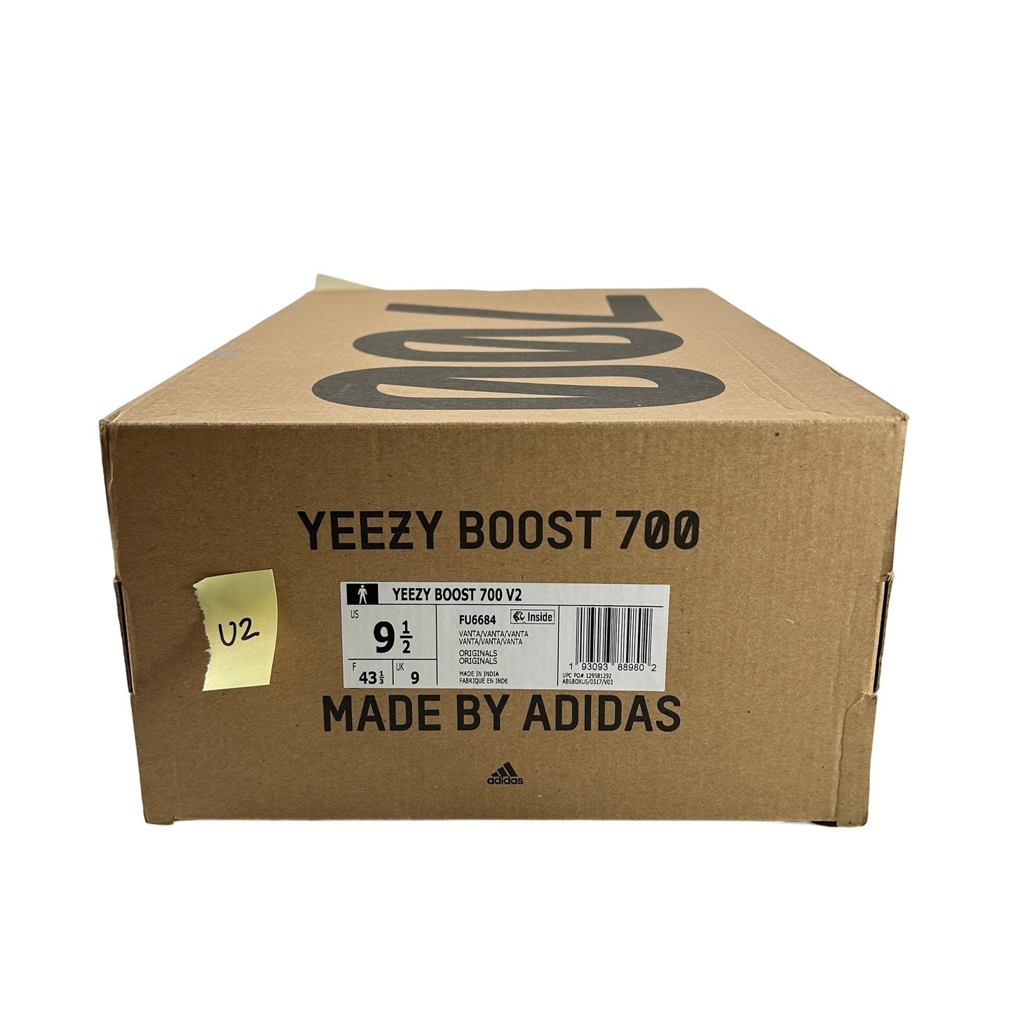 FU6684 adidas Yeezy Boost 700 V2 Vanta [USED] - 9.5 M (Used2)