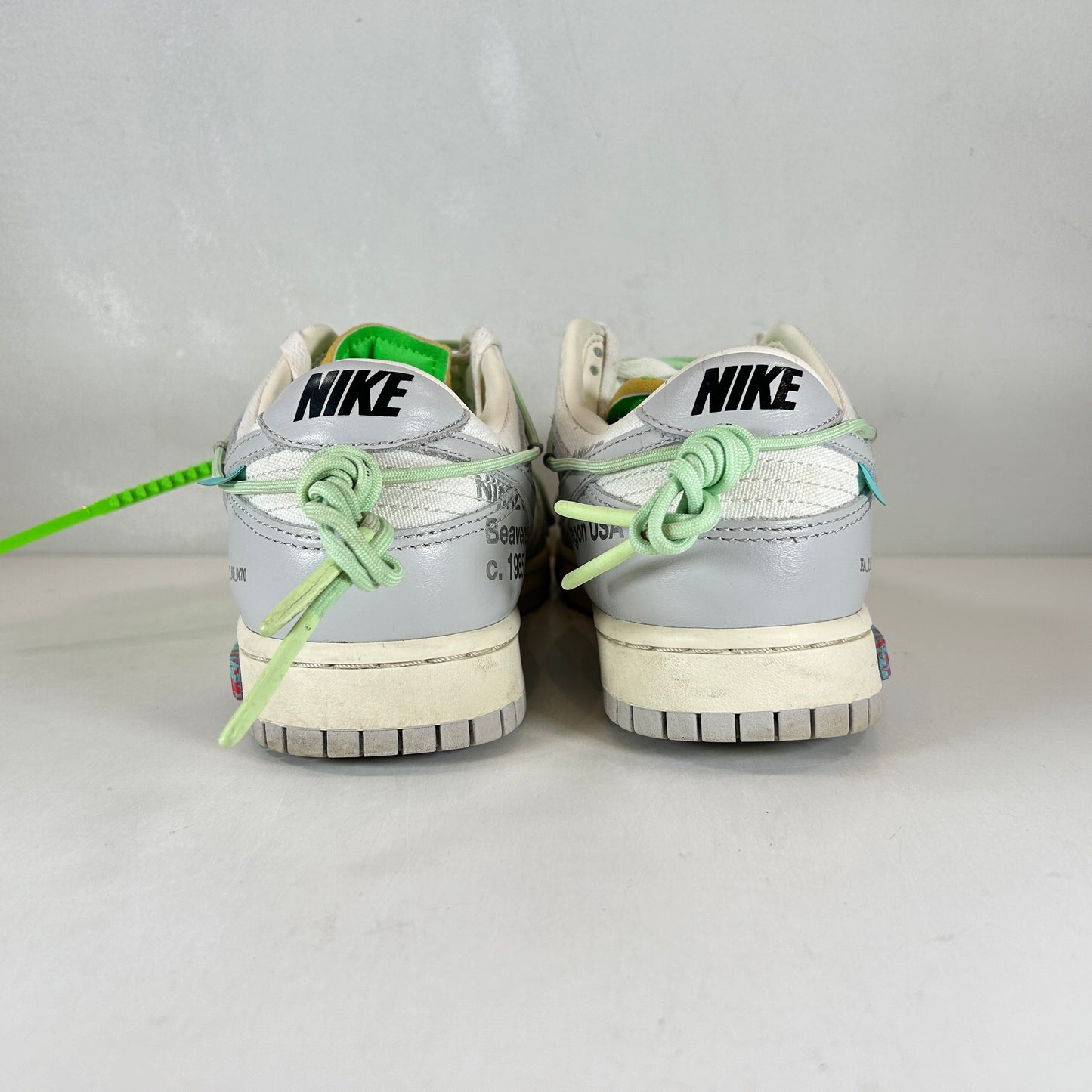 DM1602 108 Nike Dunk Low Off-White Lot 7 [USED] - 9.5 M (Used2)