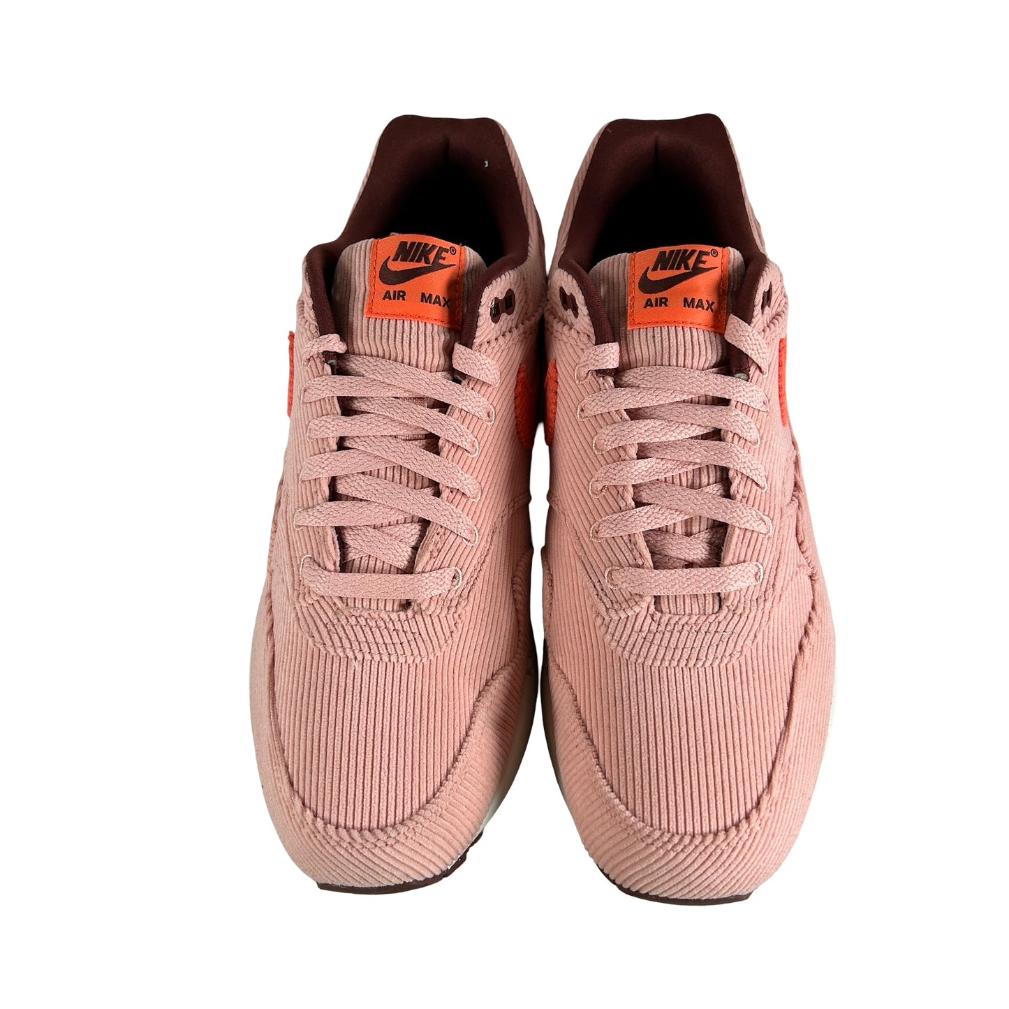 FB8915 600 Nike Air Max 1 PRM Corduroy Coral Stardust [USED] - 10.5 M (Used) (Replace Box)