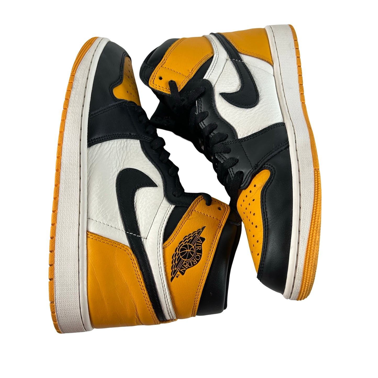 555088 711 Jordan 1 Retro High OG Yellow Toe [USED] - 12 M (Used3)