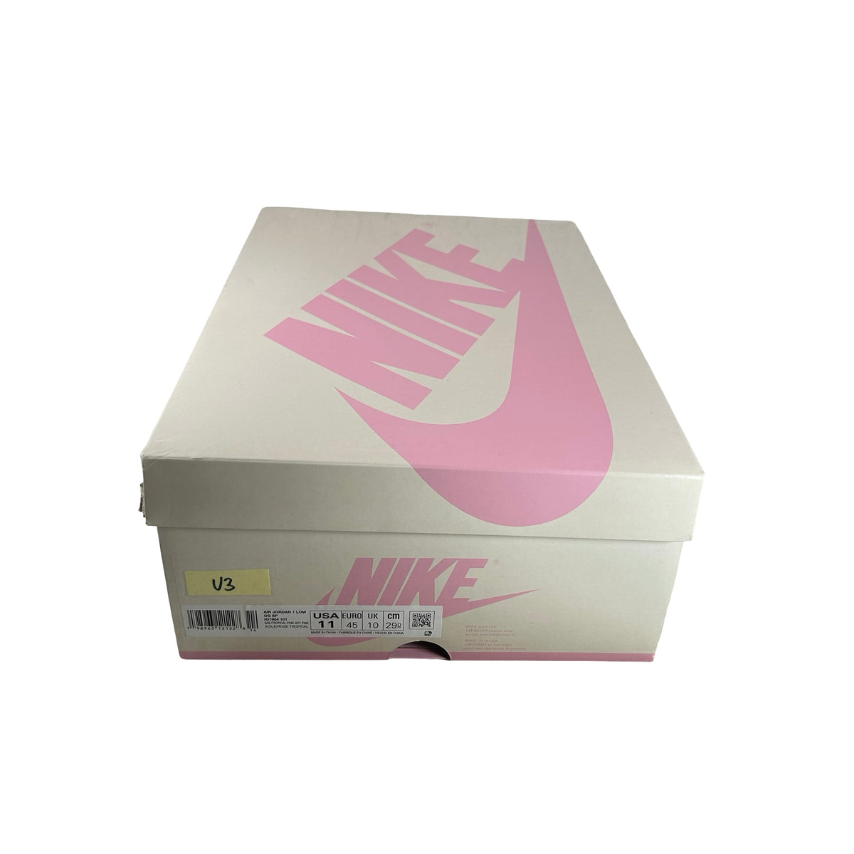 IQ7604 101 Jordan 1 Retro Low OG SP Travis Scott Sail Tropical Pink [USED] - 11 M (Used3)