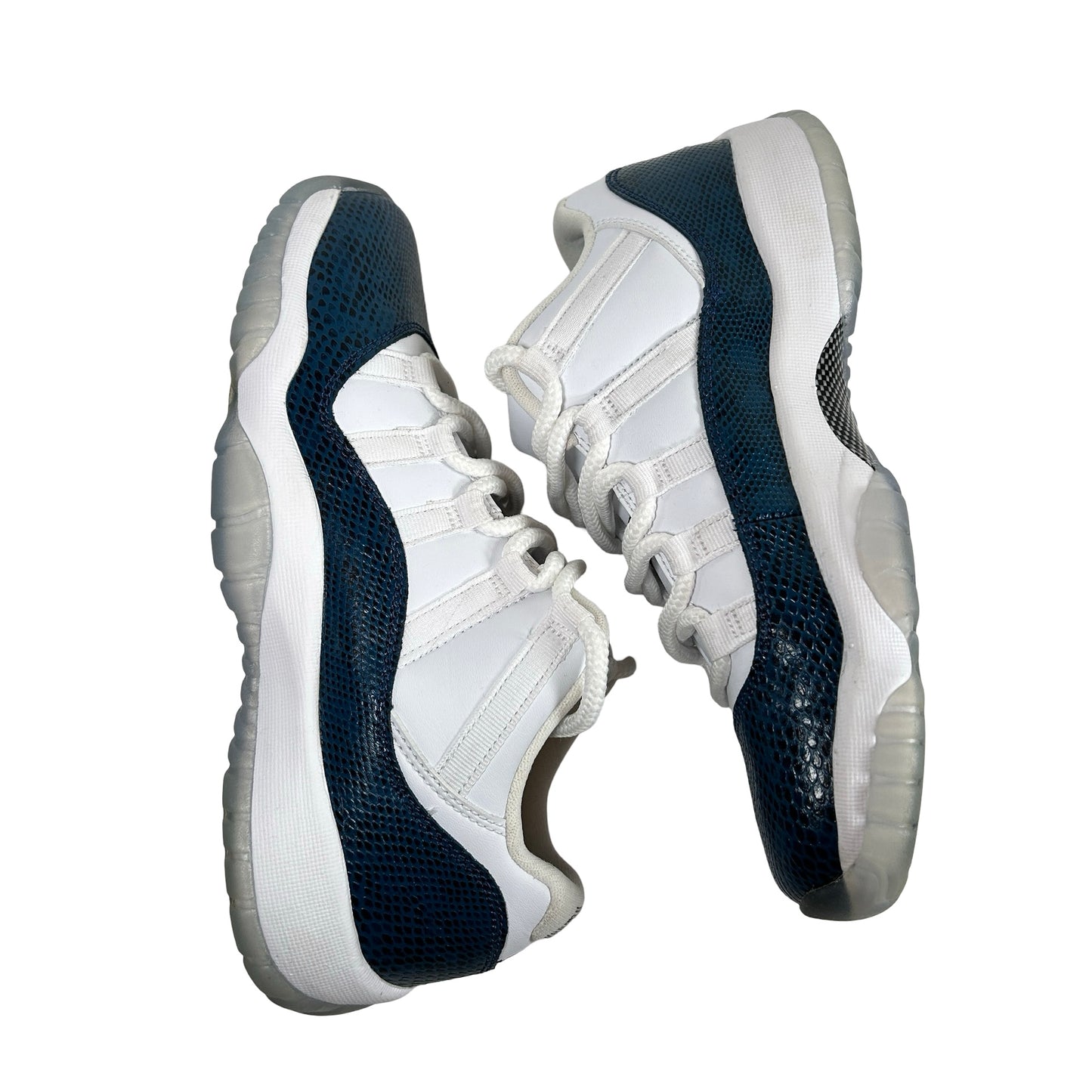 CD6847 102 Jordan 11 Retro Low Snake Azul marino (2019) (GS)