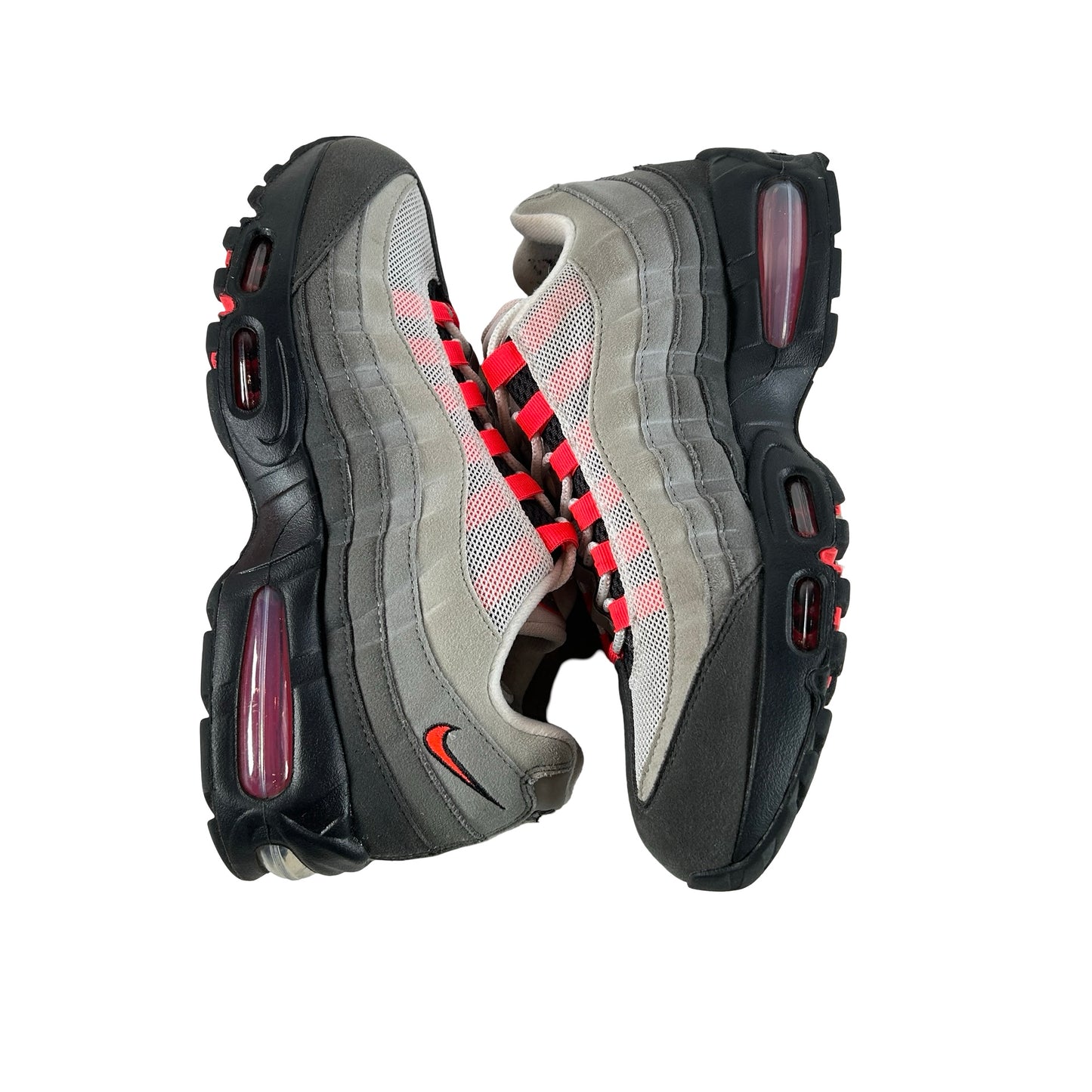 IM7410 001 Nike Air Max 95 OG Big Bubble Solar Red 2.0 (2025) [USED] - 9.5 M (Used) (Replace Box)