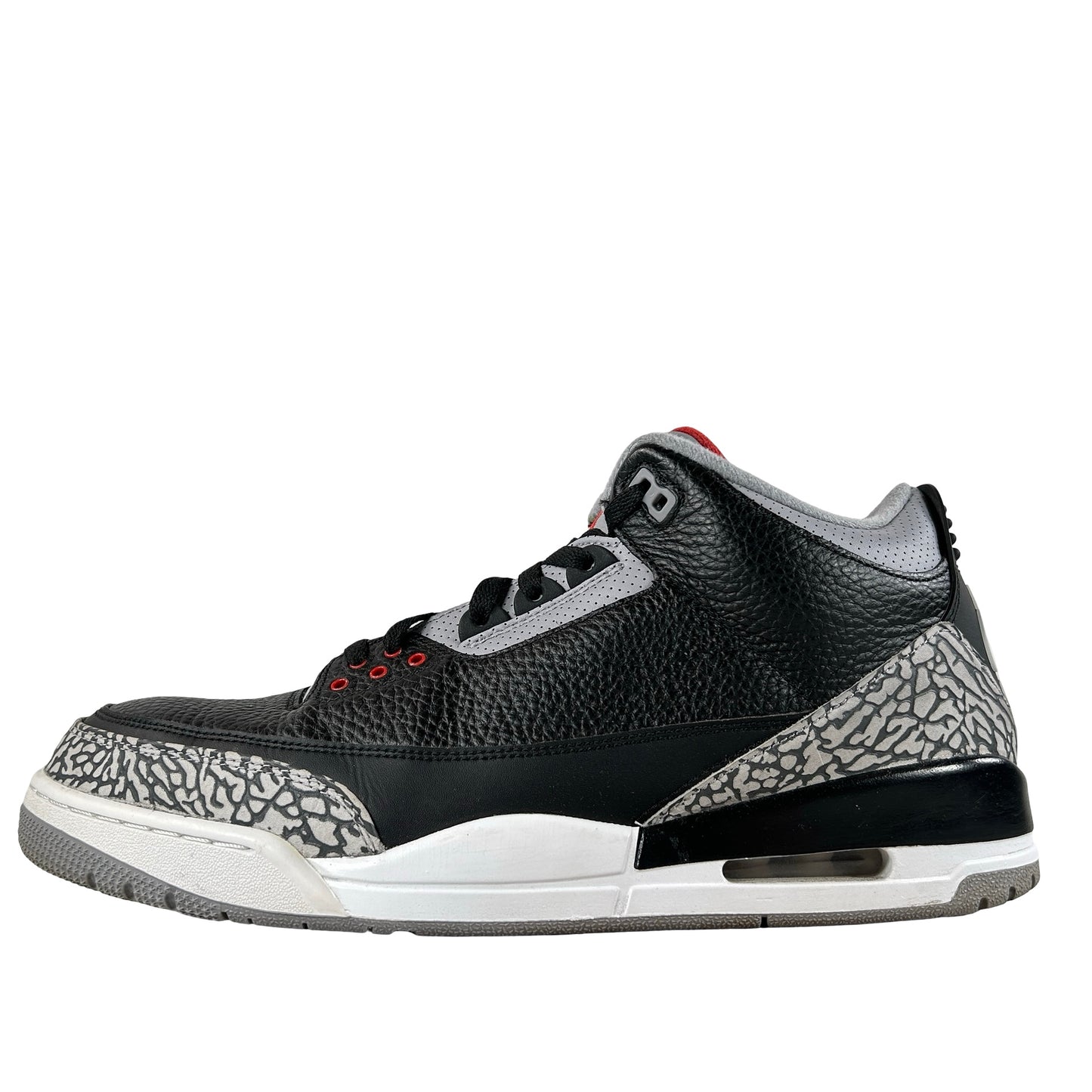 854262 001 Jordan 3 Black Cement 2018 [USED] - 14 M (Used)