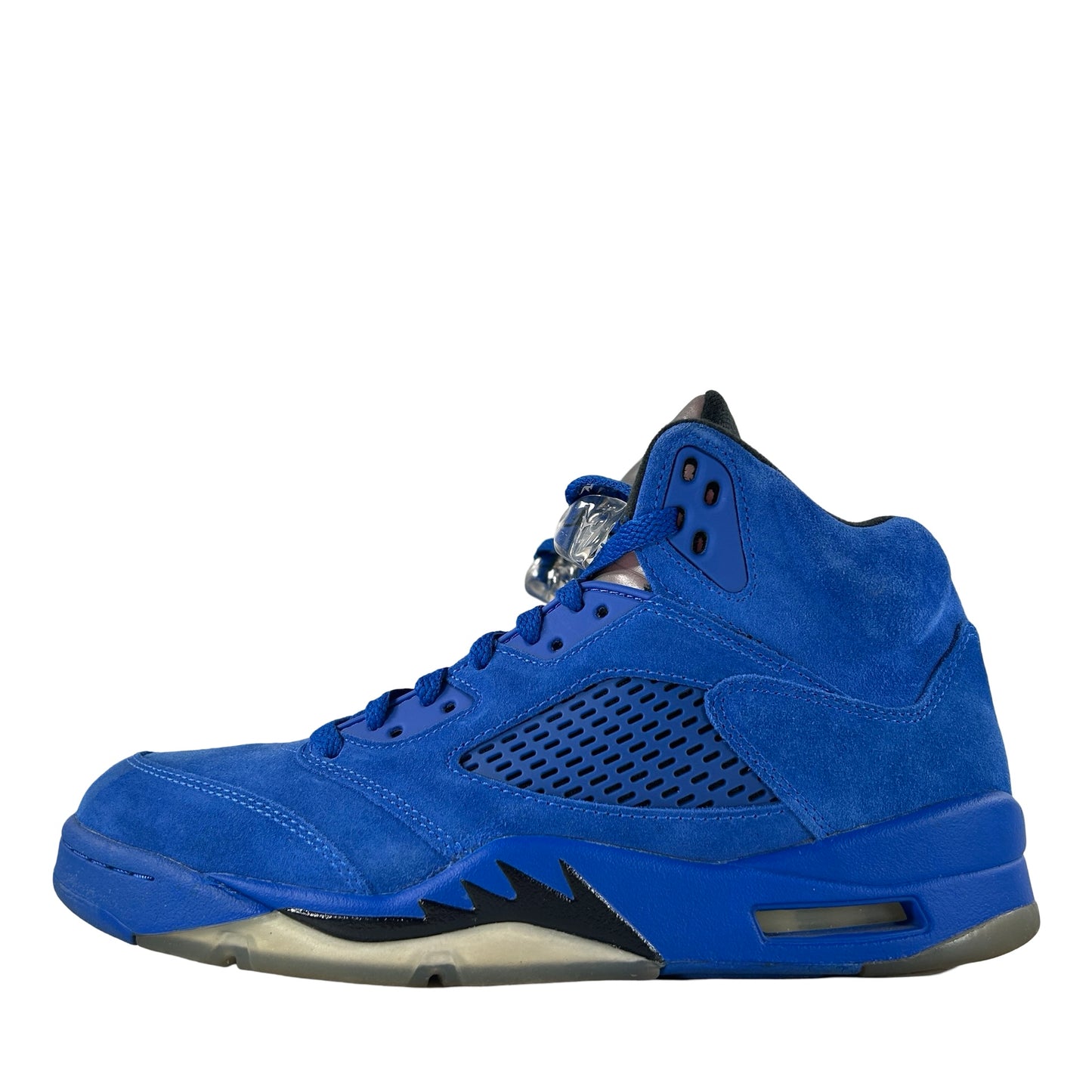 136027 401 Jordan 5 Retro Blue Suede [USED] - 8.5 M (Used)