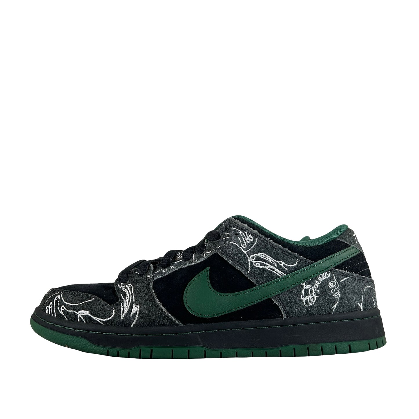 HF7743 001 Nike SB Dunk Low There Skateboards [USED] - 10 M (Used)