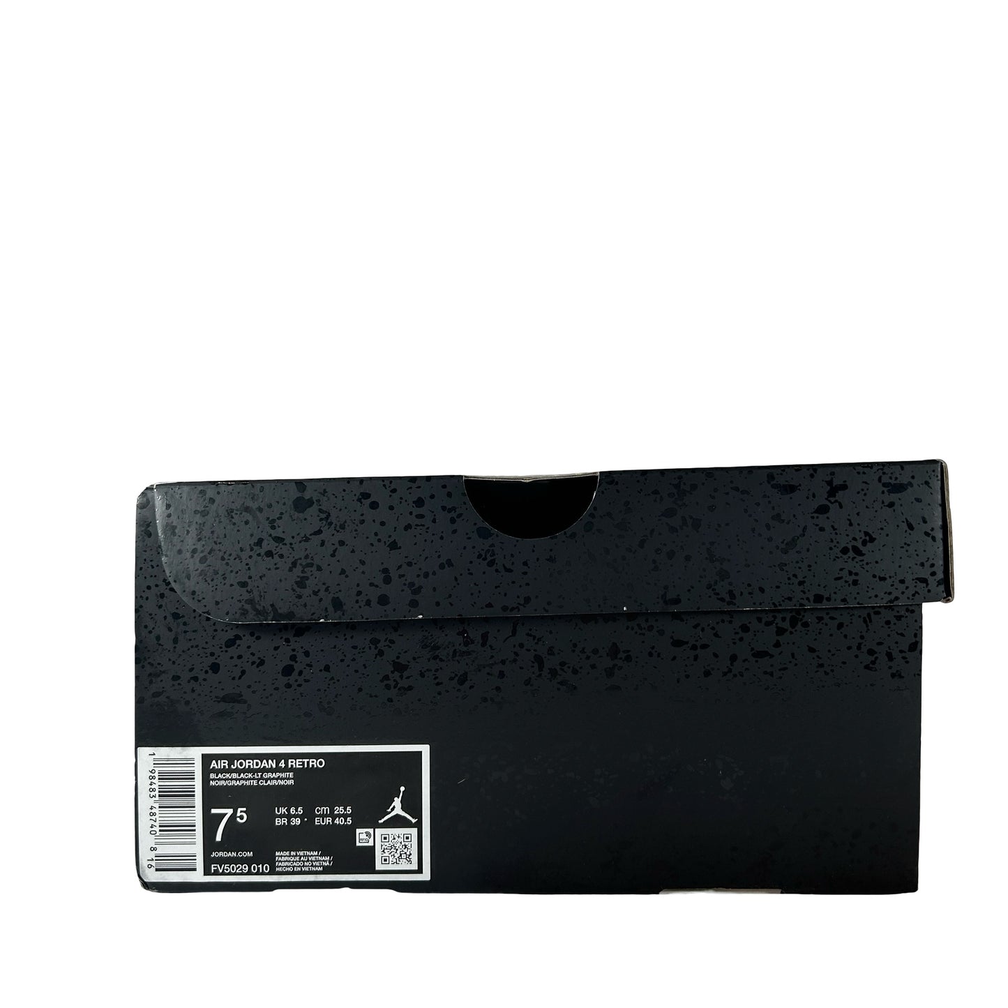 FV5029 010 Jordan 4 Retro Black Cat (2025) [USED] - 7.5 M (Used)