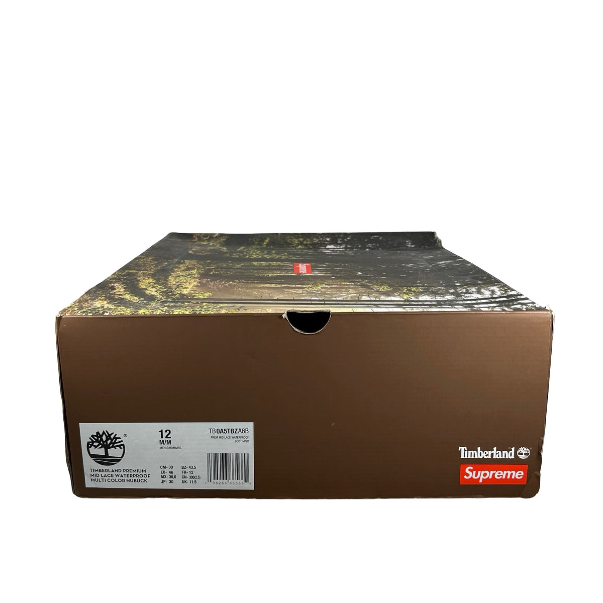 TB0A5TBZA6B Timberland 6" Premium Waterproof Boot Supreme Patchwork Multi-Color [USED] - 12 M (Used)